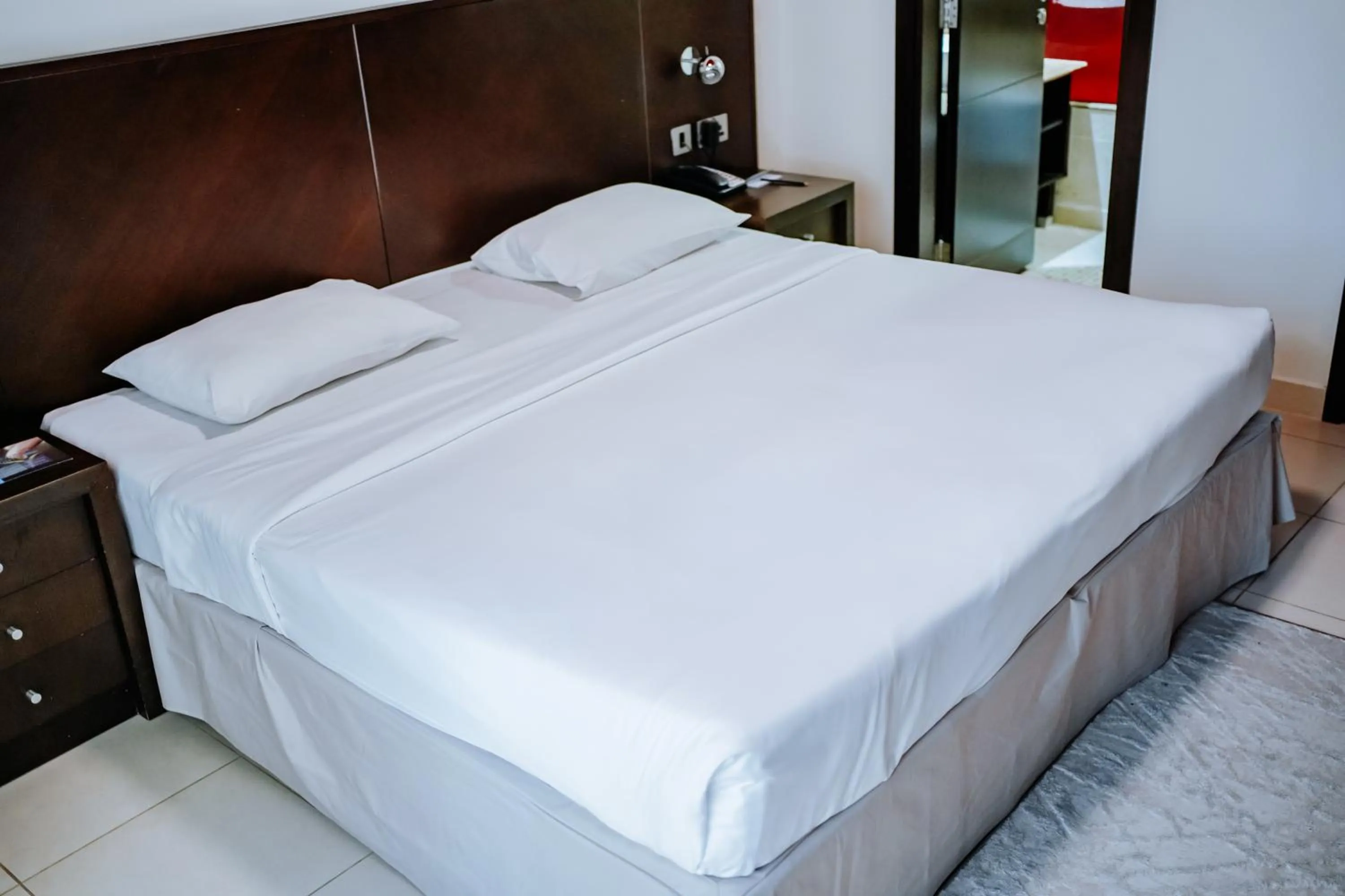 Bedroom, Bed in MENA ApartHotel Albarsha At The Mall