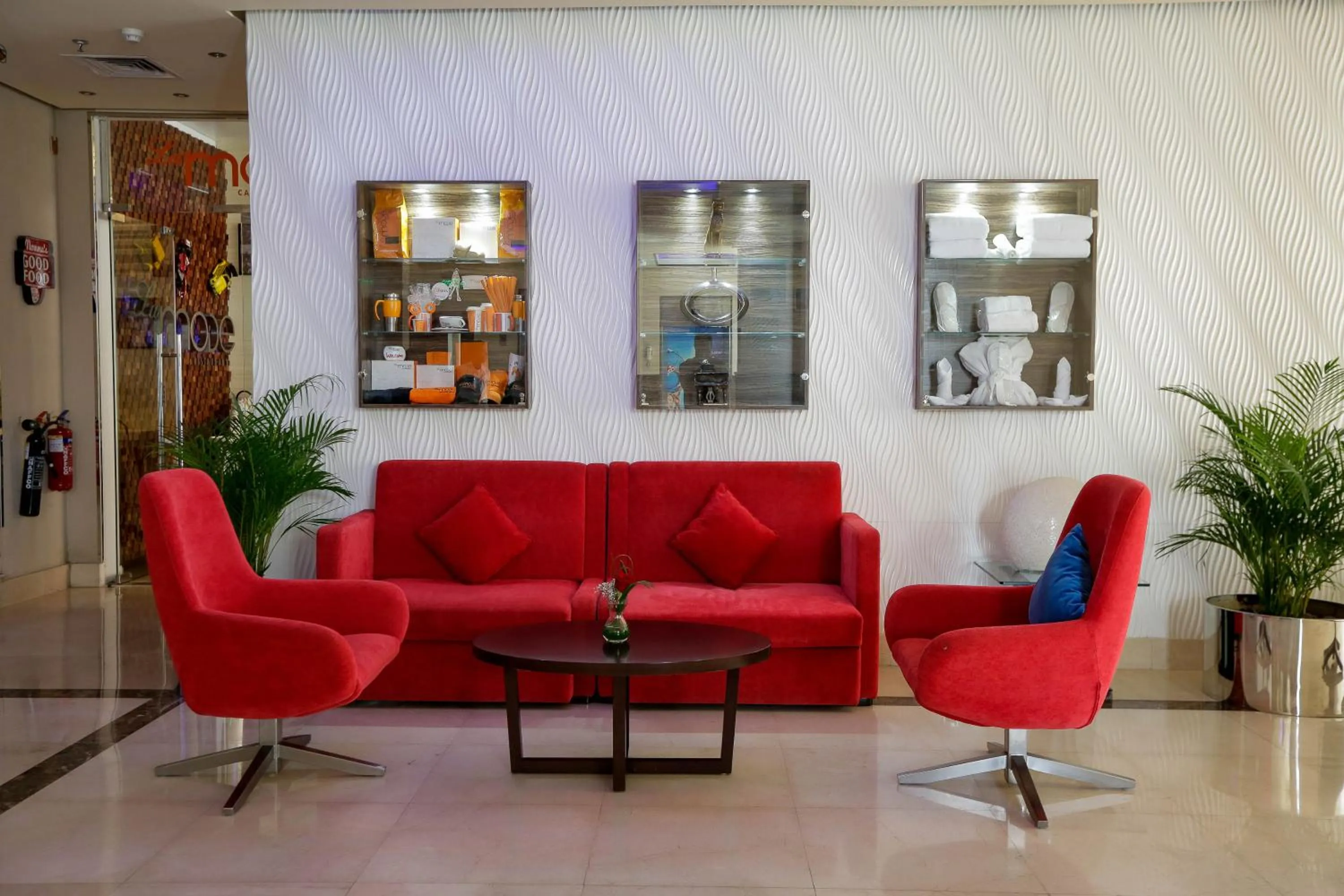 Lobby or reception in MENA ApartHotel Albarsha At The Mall