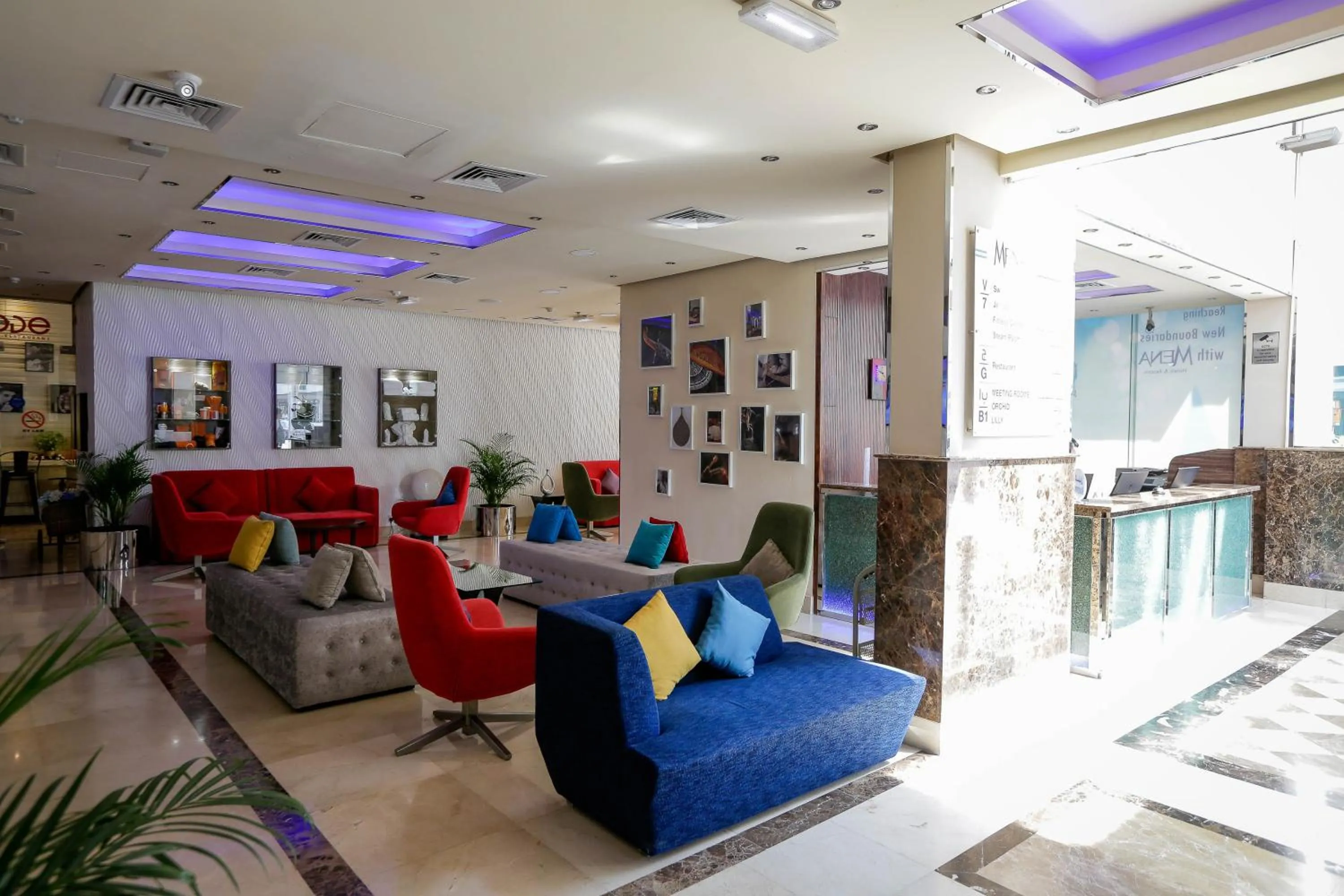 Lobby or reception in MENA ApartHotel Albarsha At The Mall