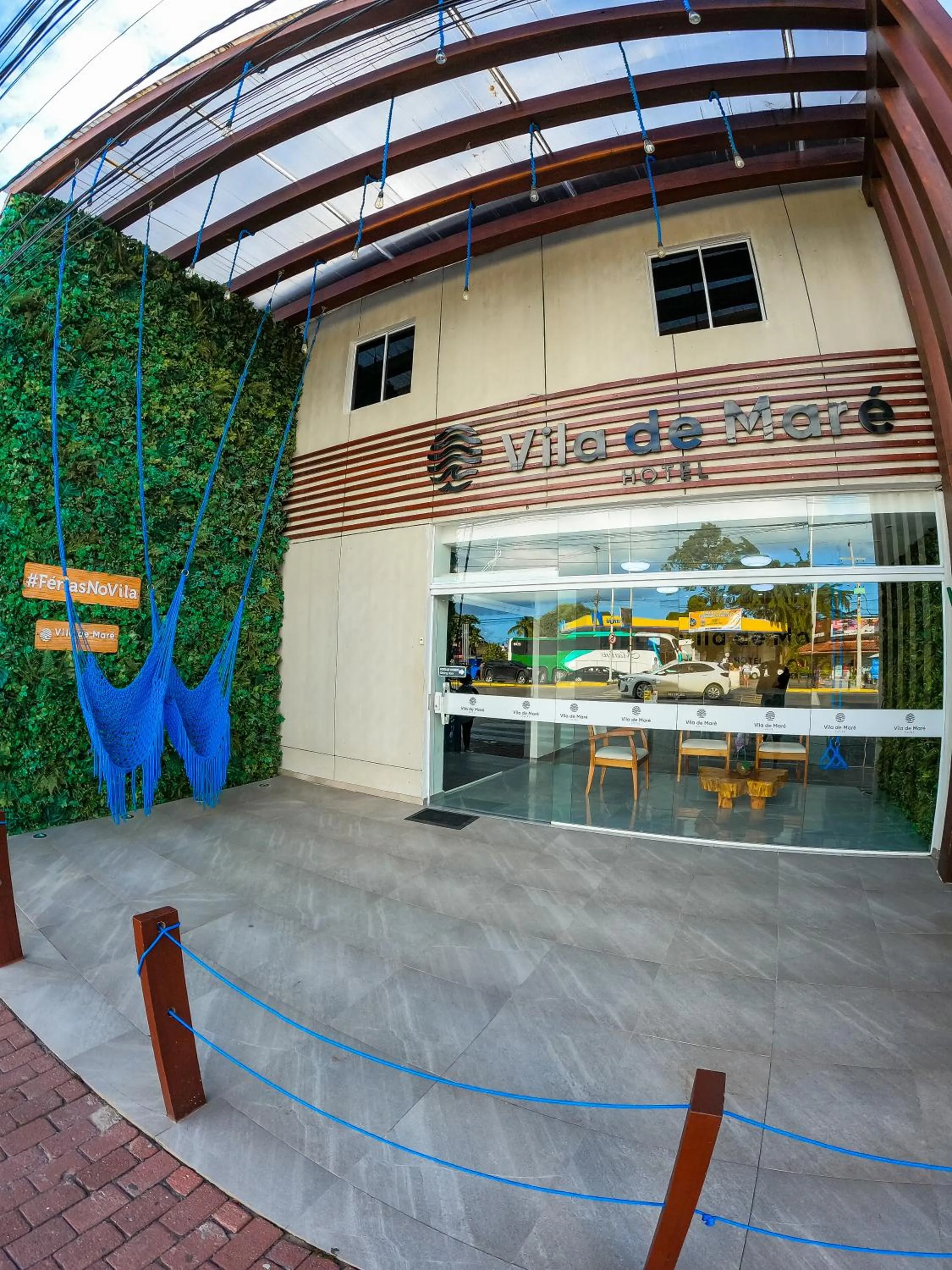 Facade/entrance in Vila de Maré Hotel