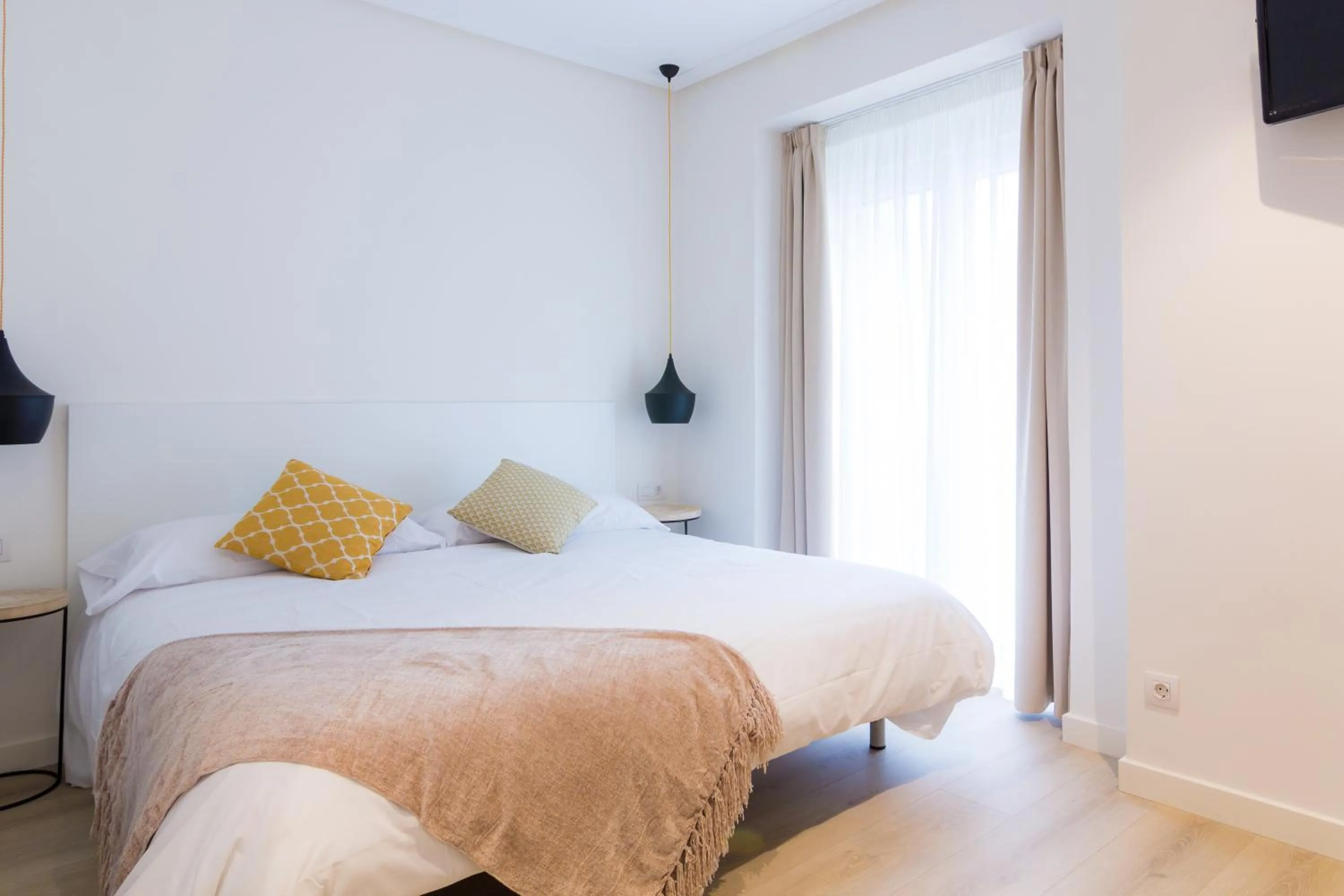 Bed in Pensión Buenpas