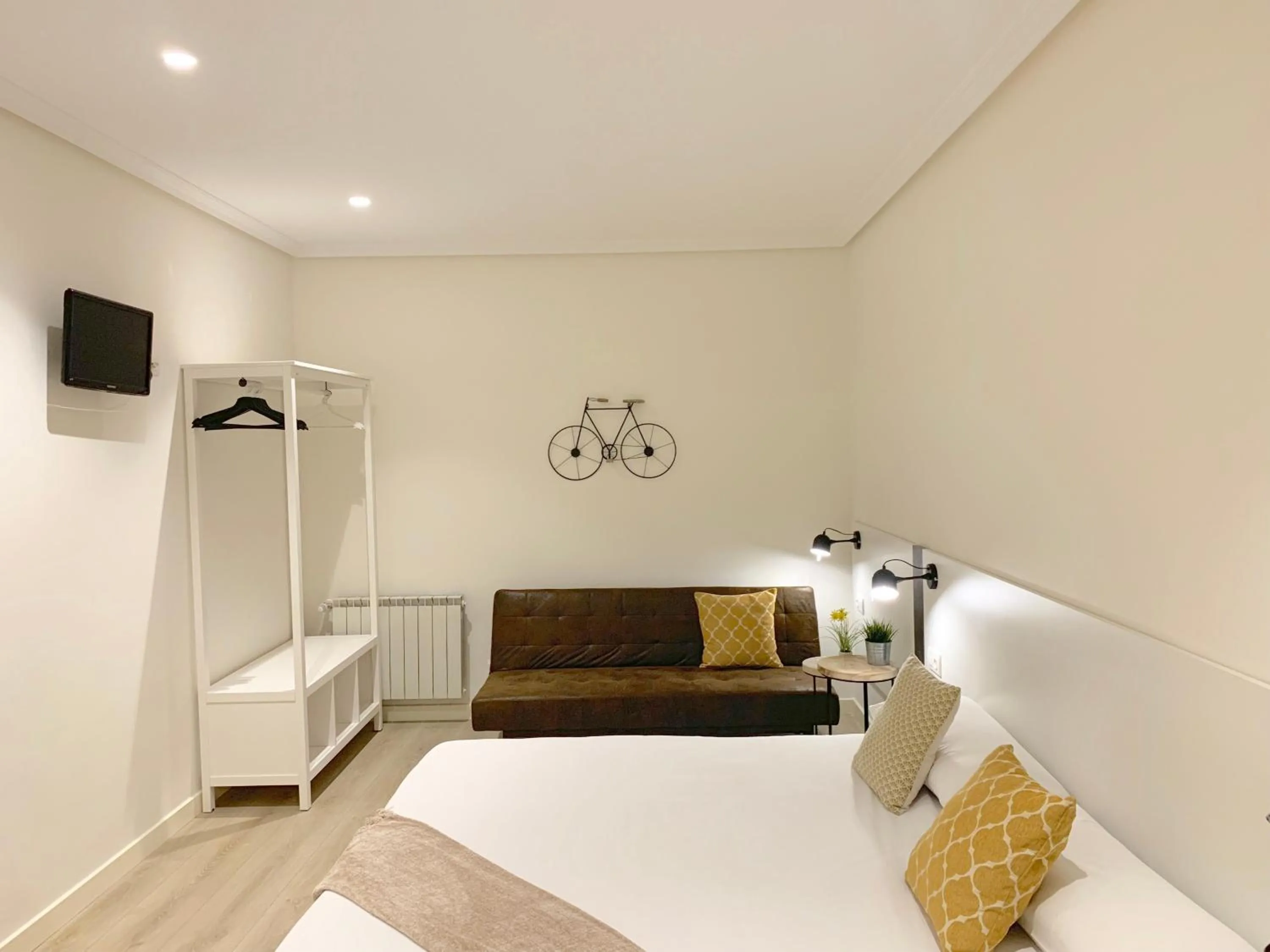 Bed in Pensión Buenpas