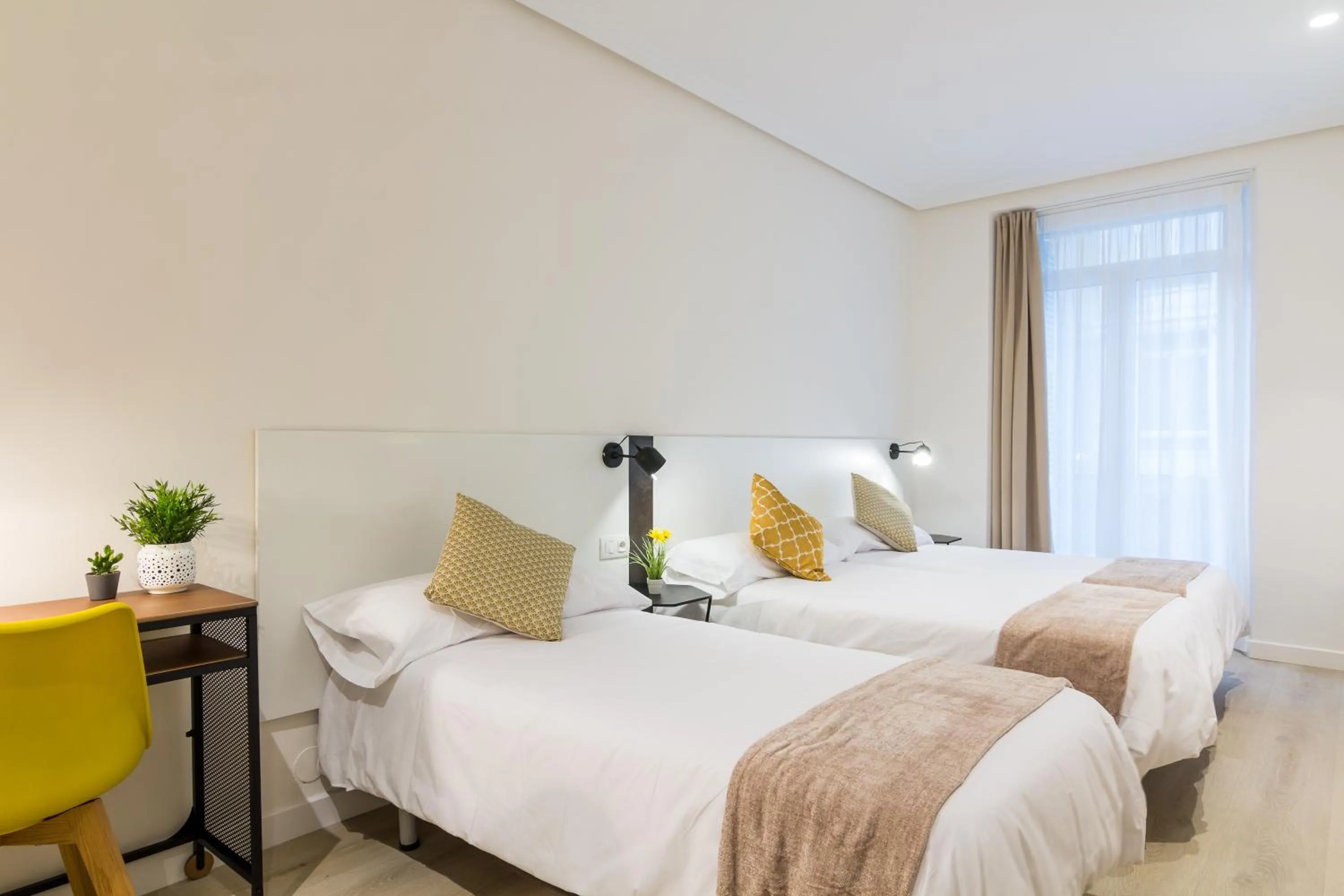 Bed in Pensión Buenpas