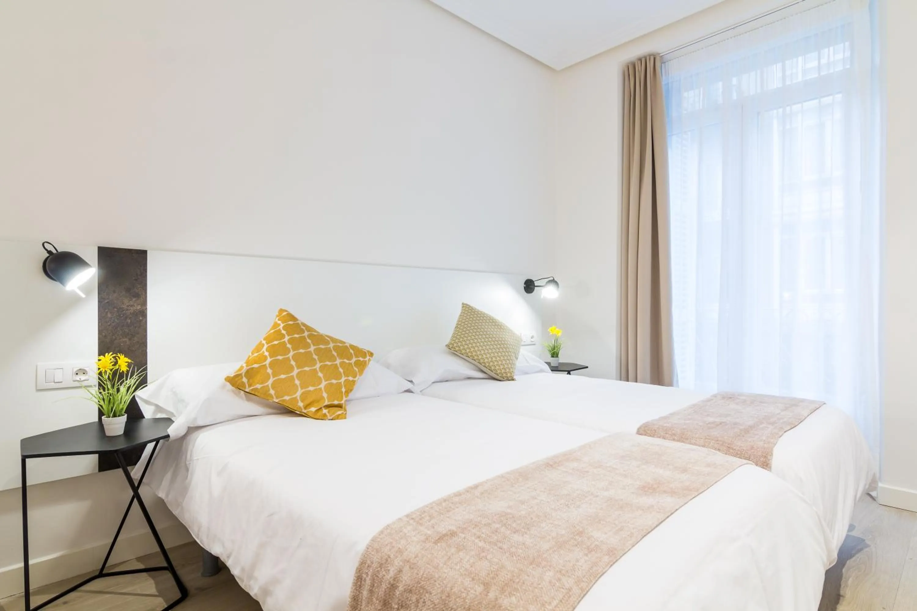 Bed in Pensión Buenpas