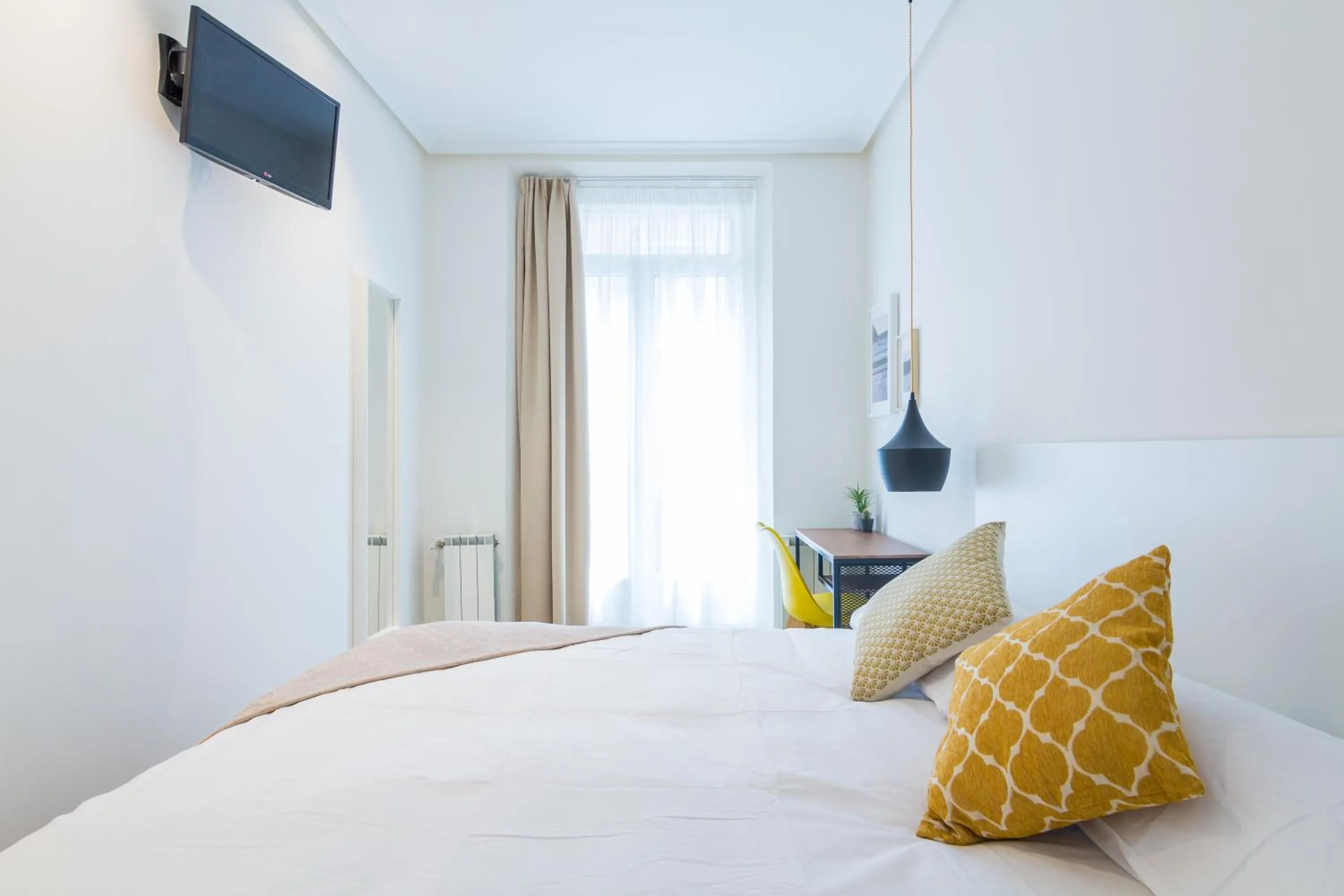 Bed in Pensión Buenpas