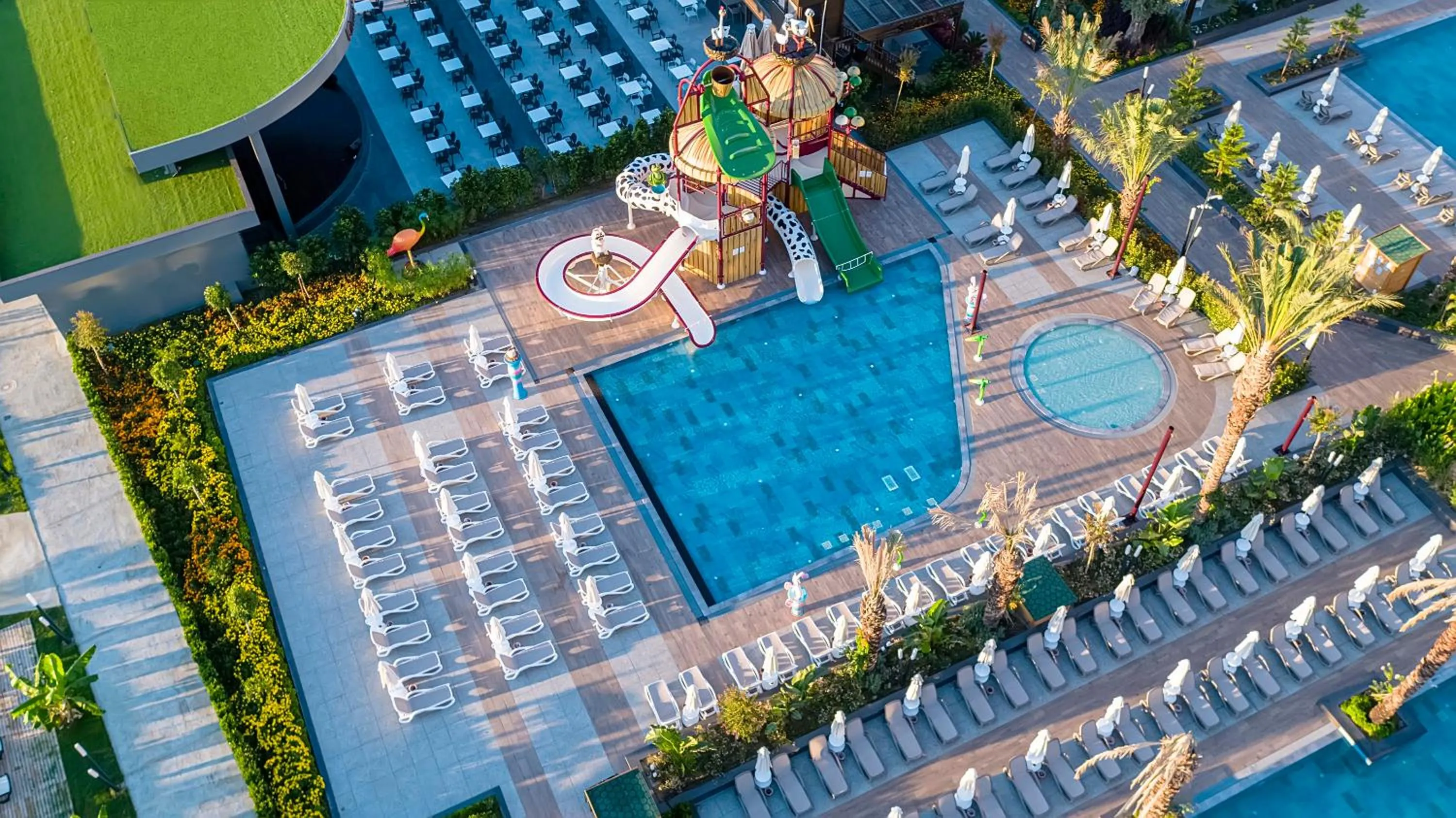 Bird's eye view in Calyptus Kirman Premium - Ultra All Inclusive