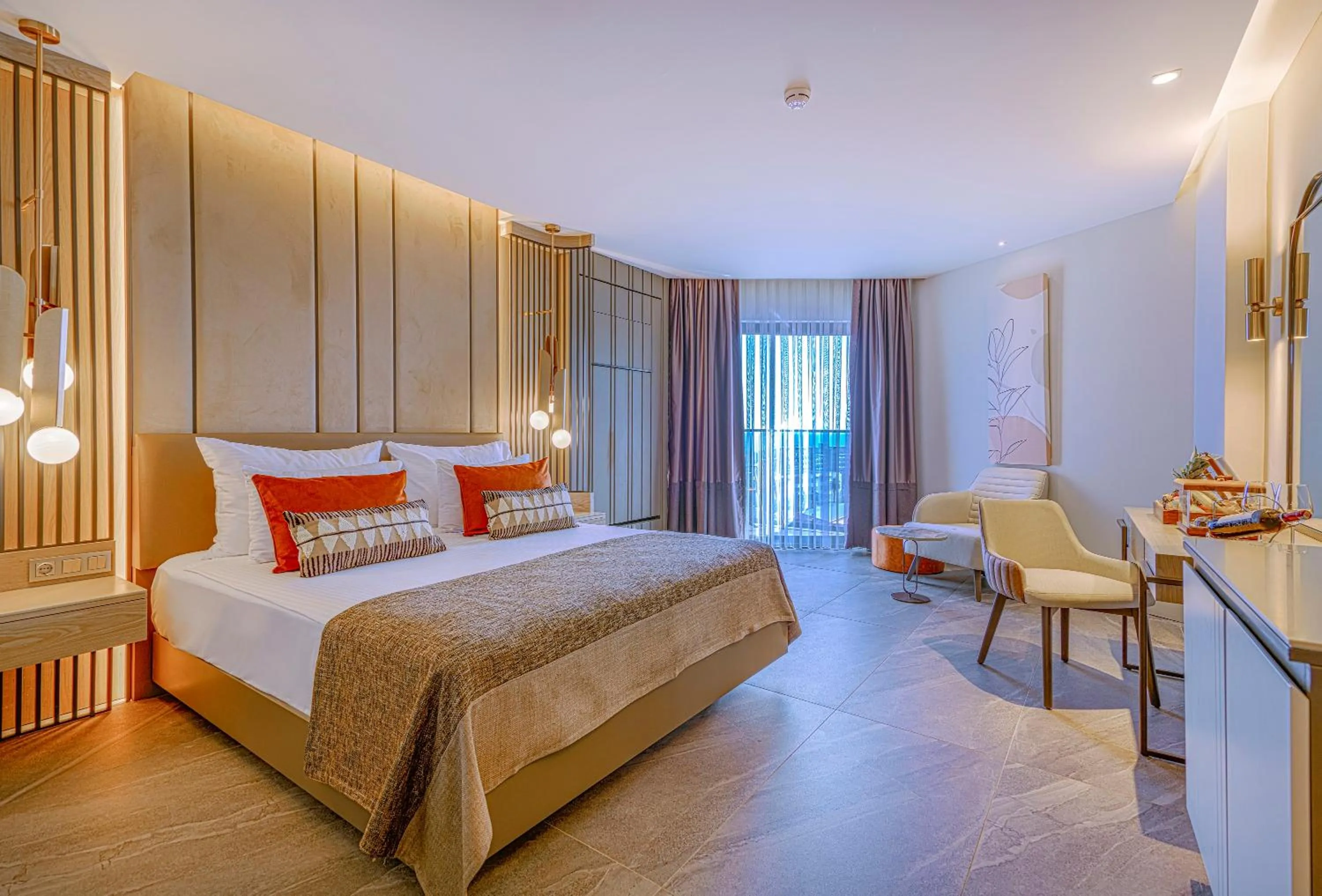 Photo of the whole room, Bed in Calyptus Kirman Premium - Ultra All Inclusive
