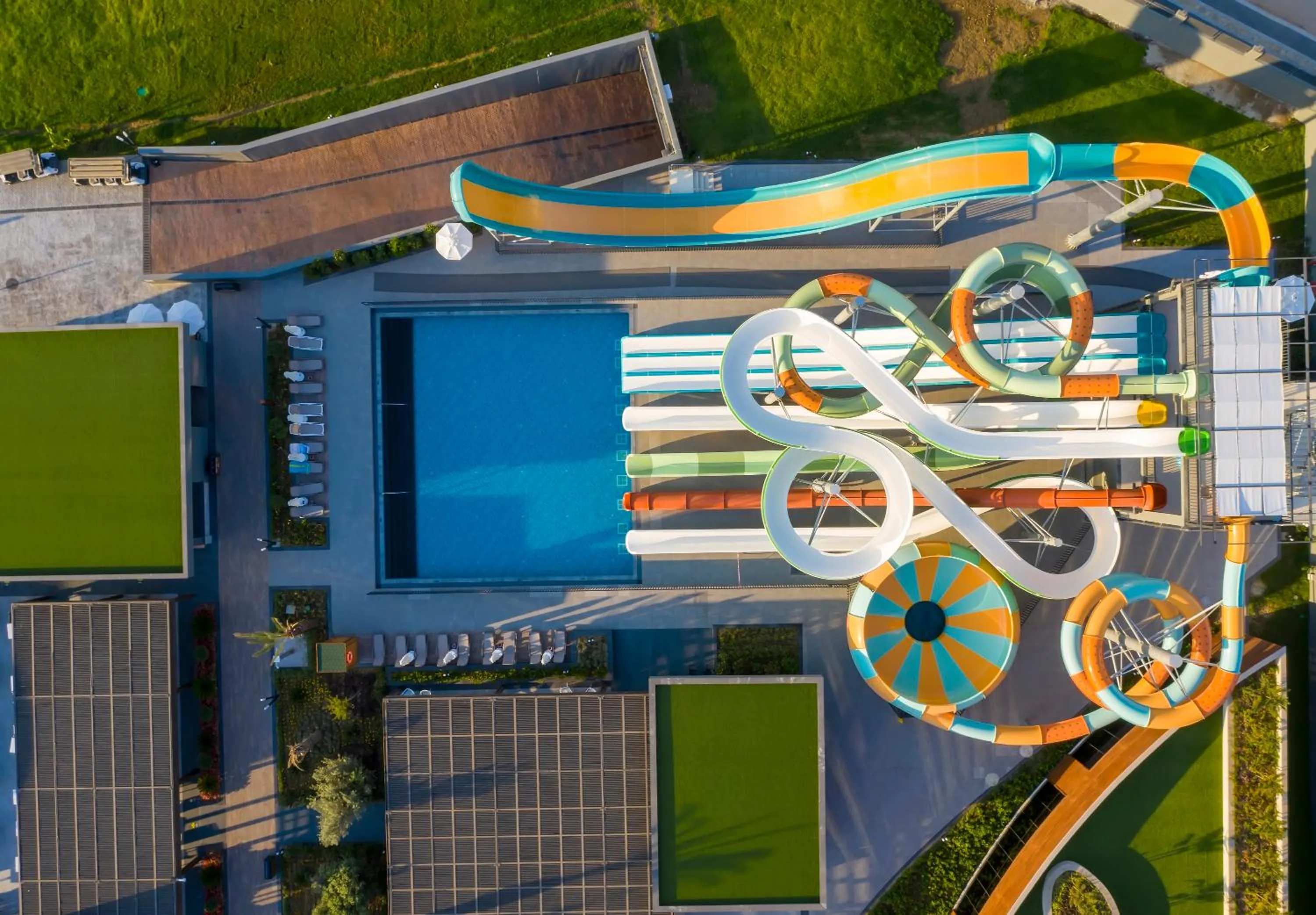 Bird's eye view in Calyptus Kirman Premium - Ultra All Inclusive