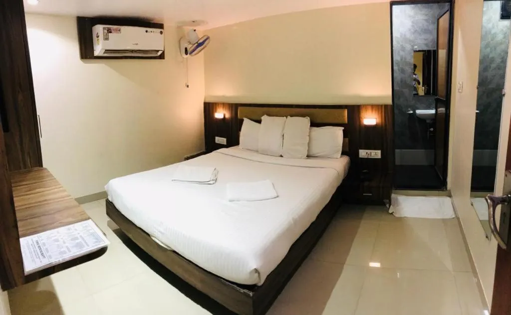 Bed in Hotel Castle Inn