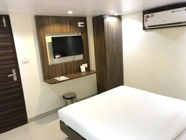 Bed in Hotel Castle Inn