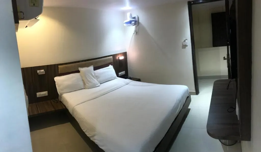 Bed in Hotel Castle Inn