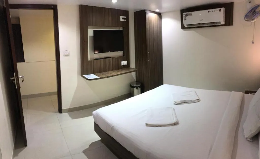 Bed in Hotel Castle Inn