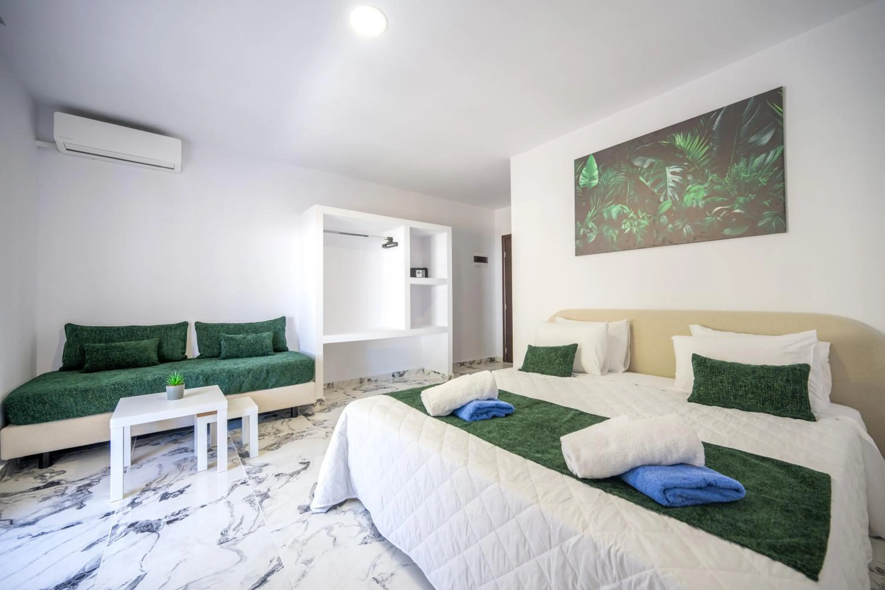 Bed in Bamboo Suites Hotel - Adults Only