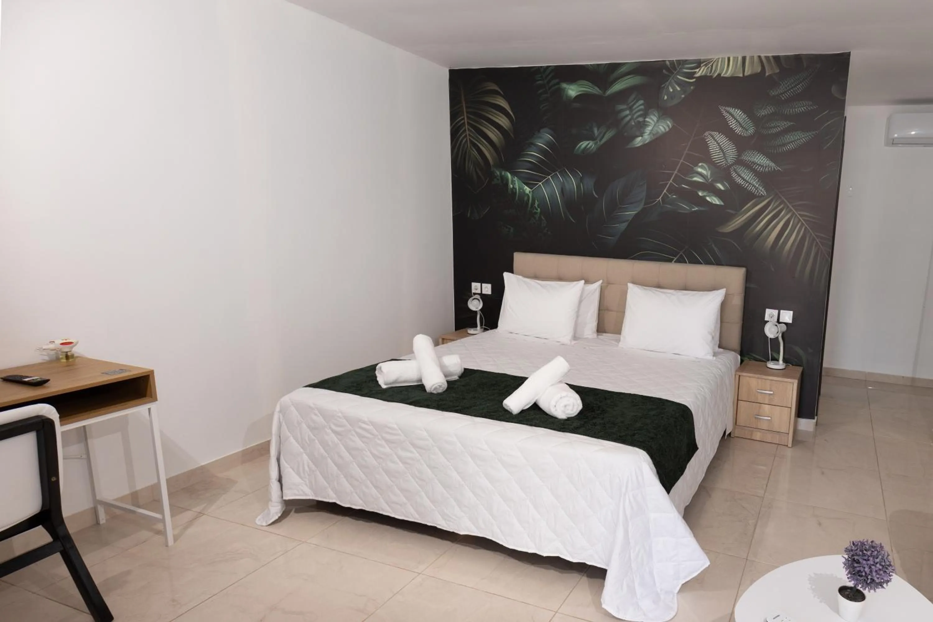 Bed in Bamboo Suites Hotel - Adults Only