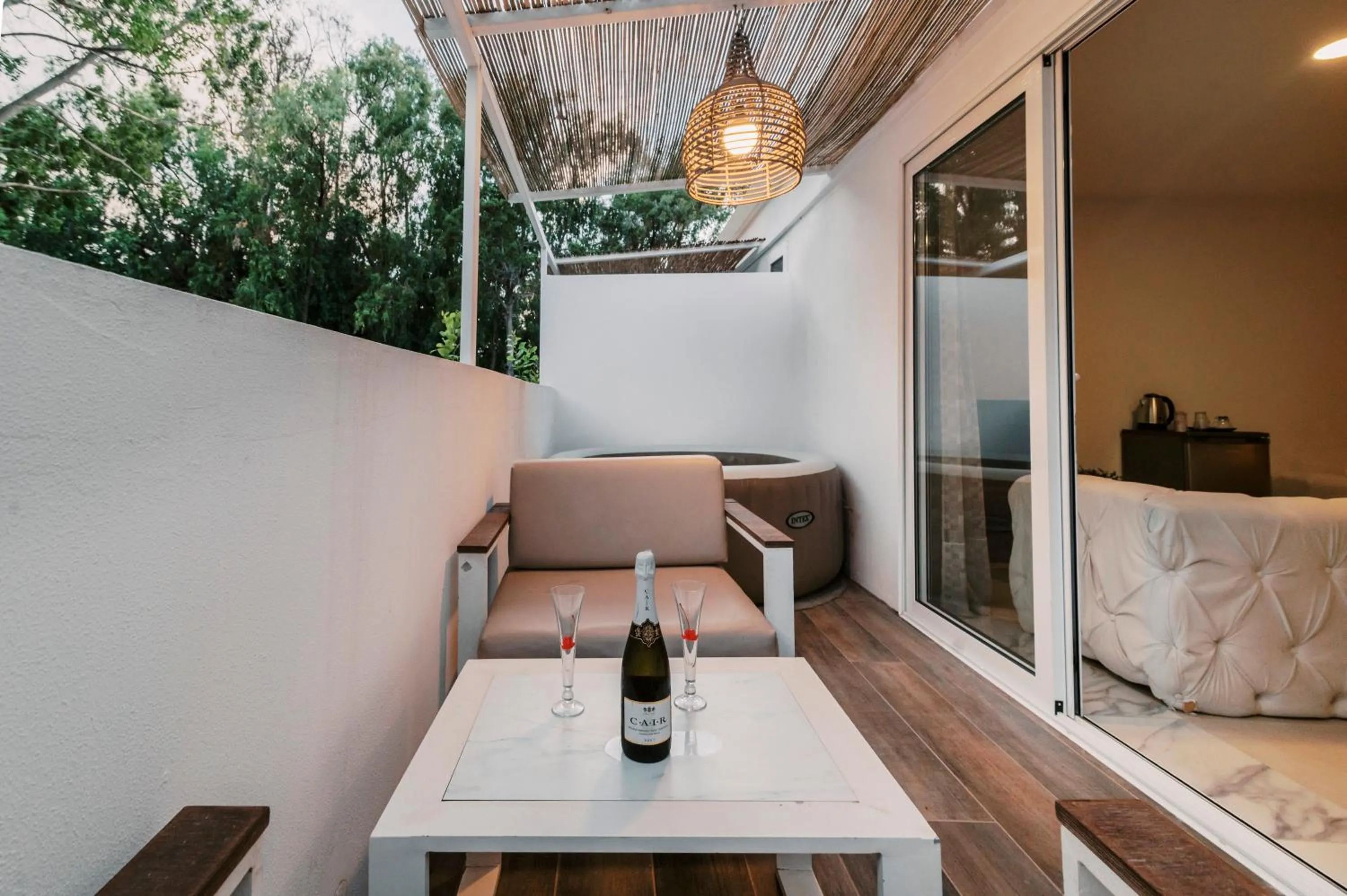 Hot Tub in Bamboo Suites Hotel - Adults Only