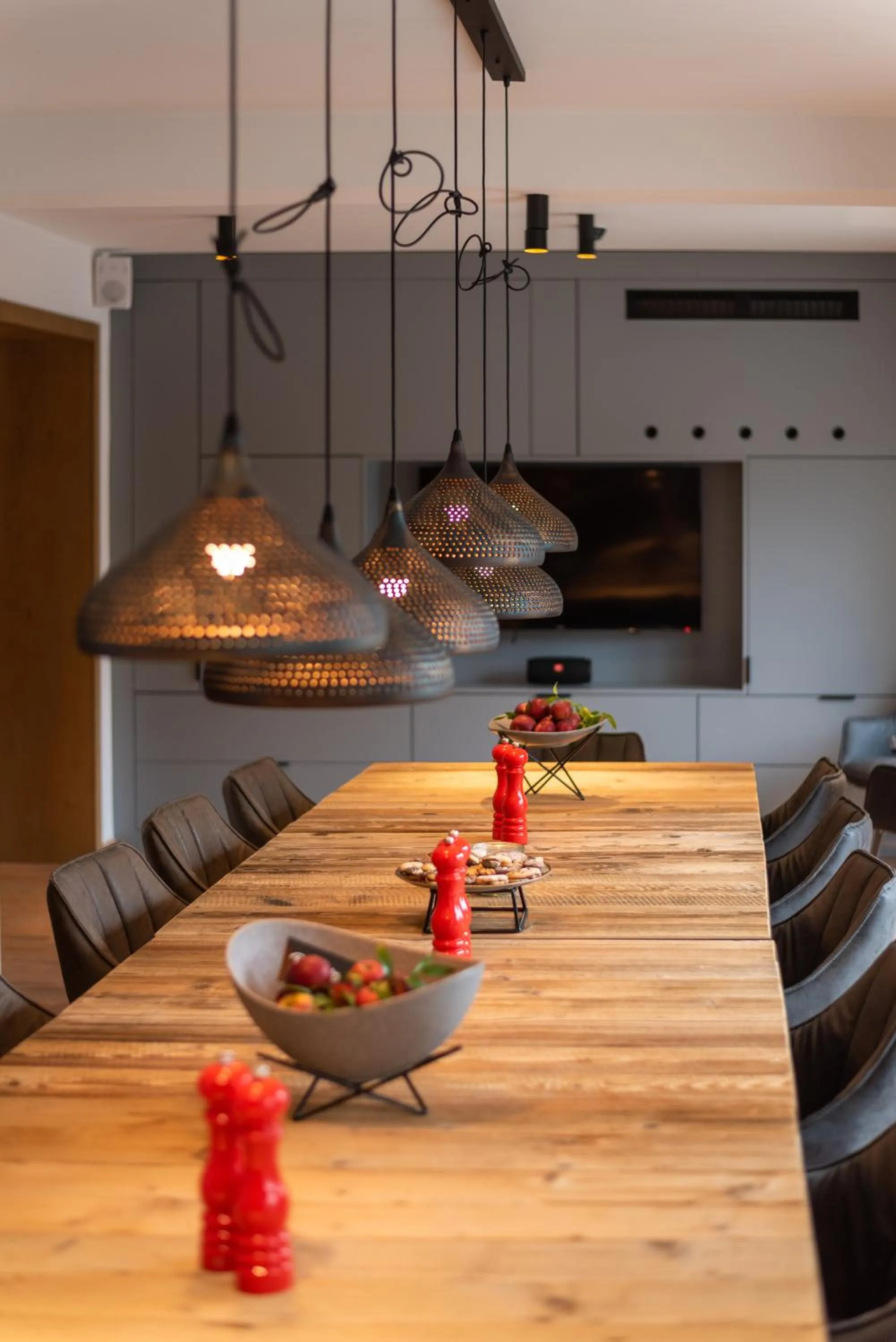 Dining area in Willa 74 Wisła