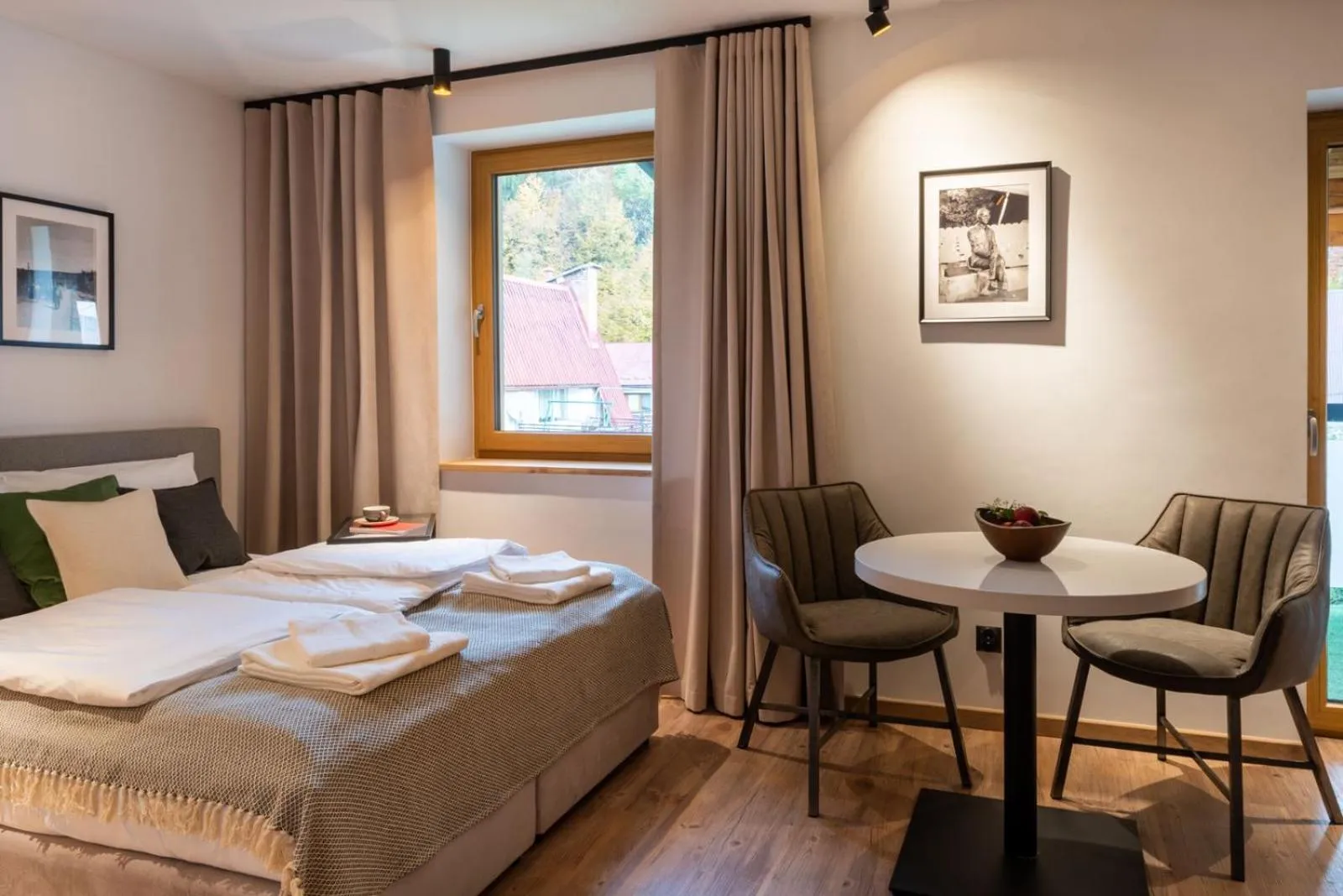 Photo of the whole room, Bed in Willa 74 Wisła