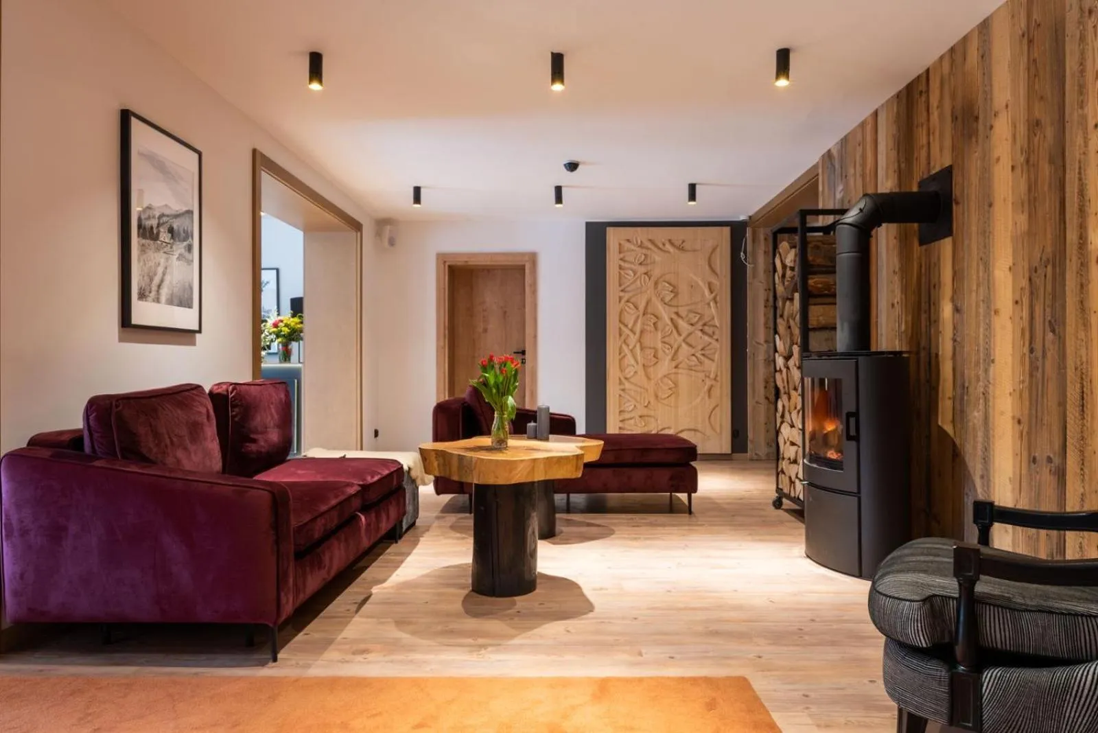 Living room in Willa 74 Wisła