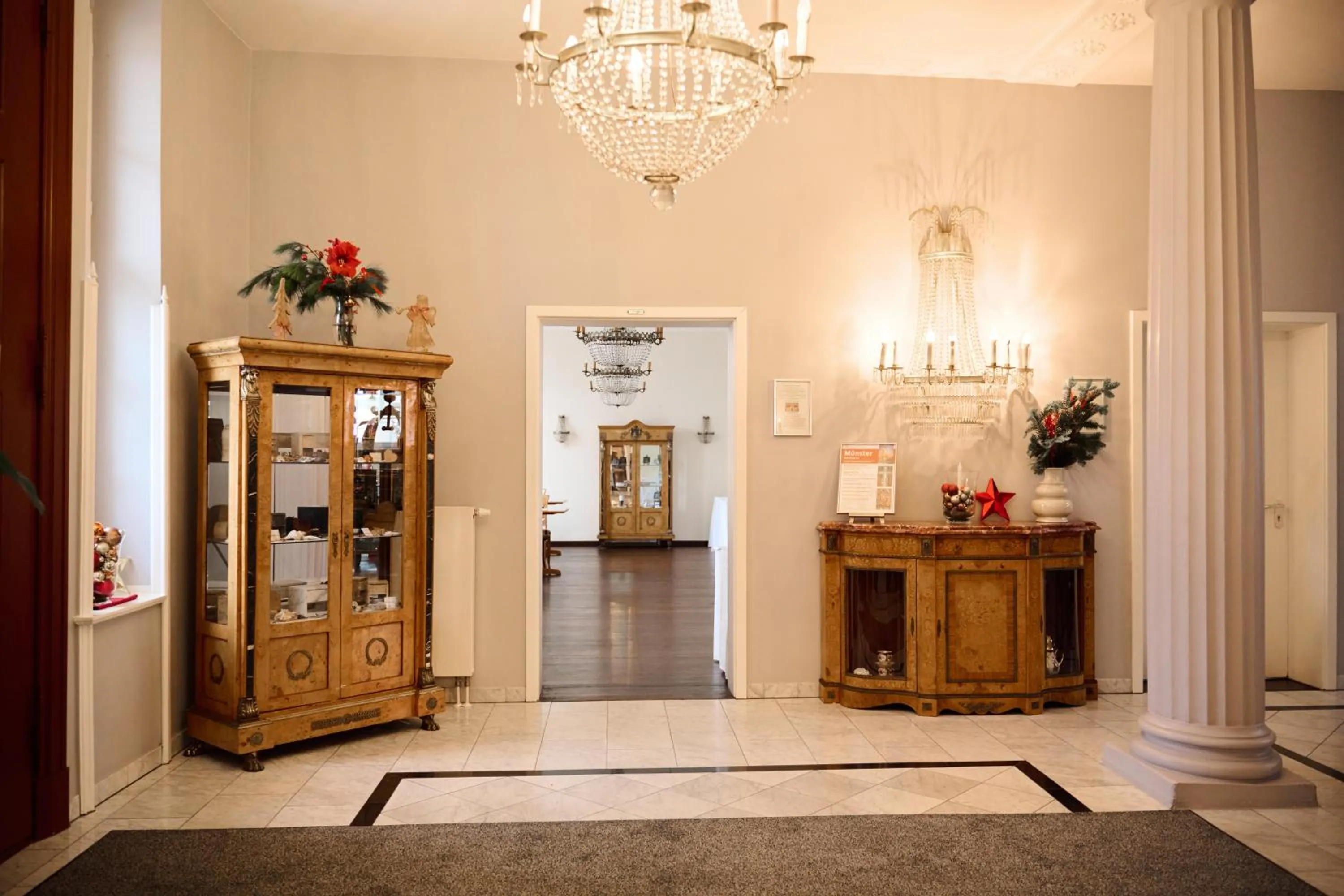Lobby or reception in Hotel Prinzenpalais Bad Doberan