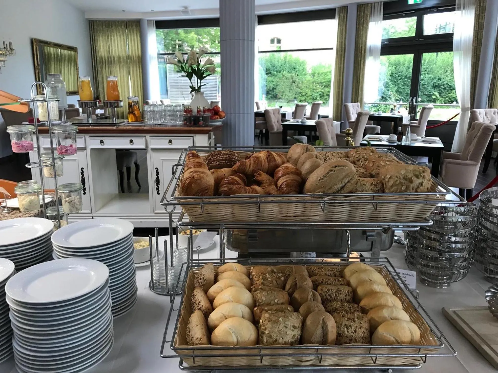 Breakfast in Hotel Prinzenpalais Bad Doberan