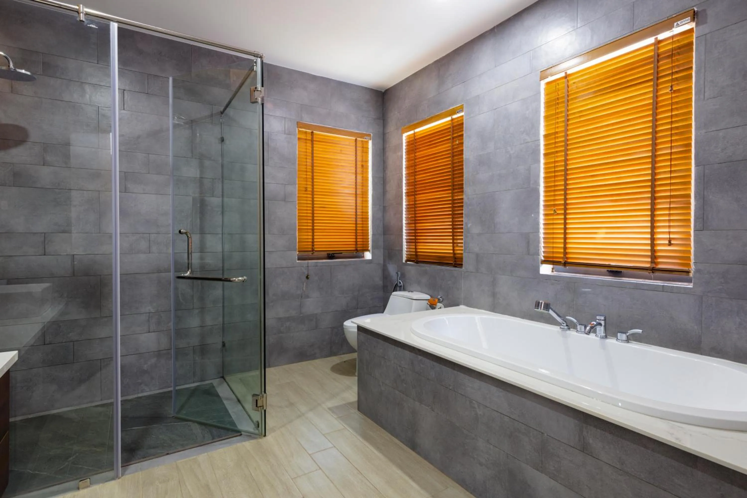 Bathroom in Le Palmier Ho Tram Resort - Beachfront with Private Beach