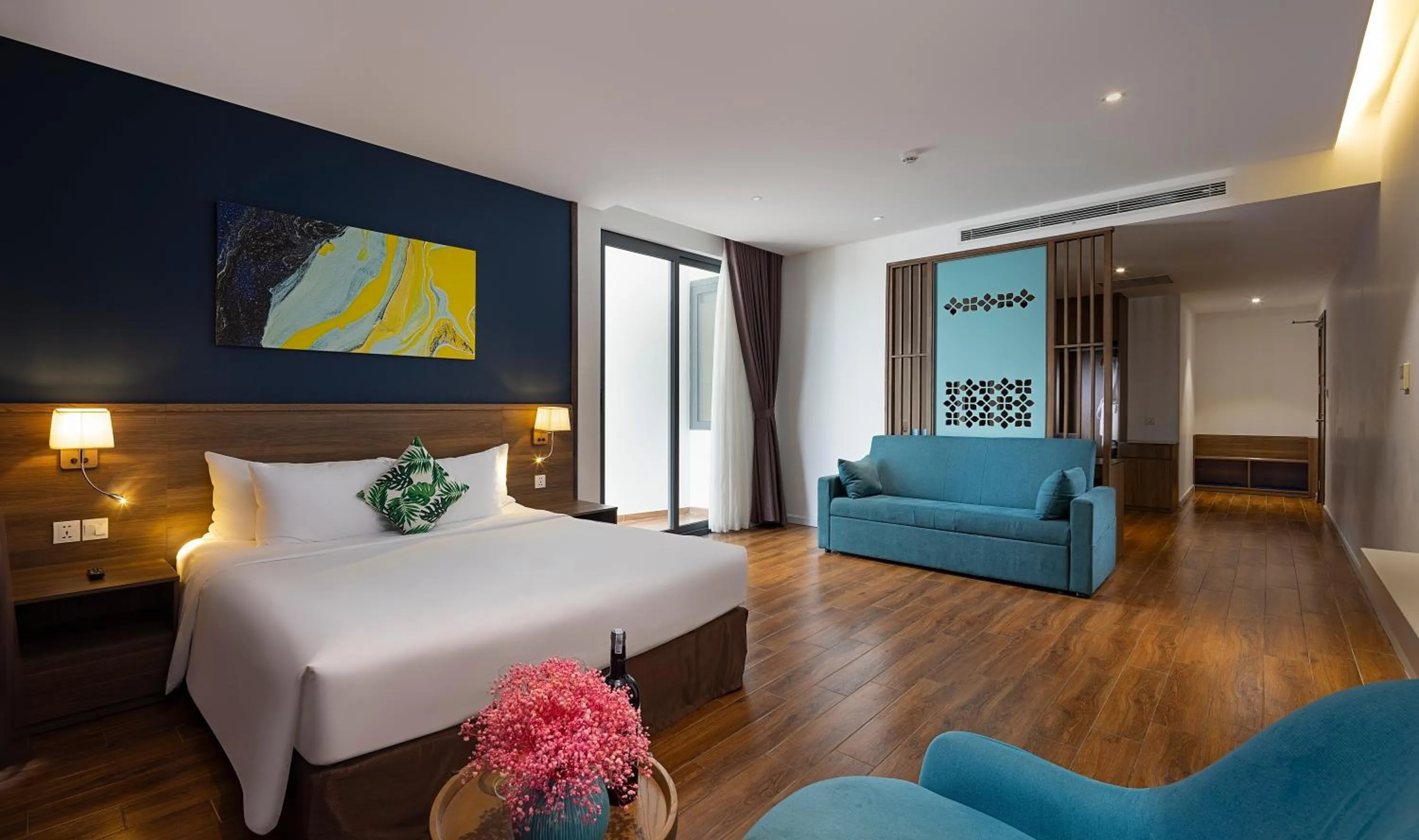 Bedroom, Bed in Le Palmier Ho Tram Resort - Beachfront with Private Beach