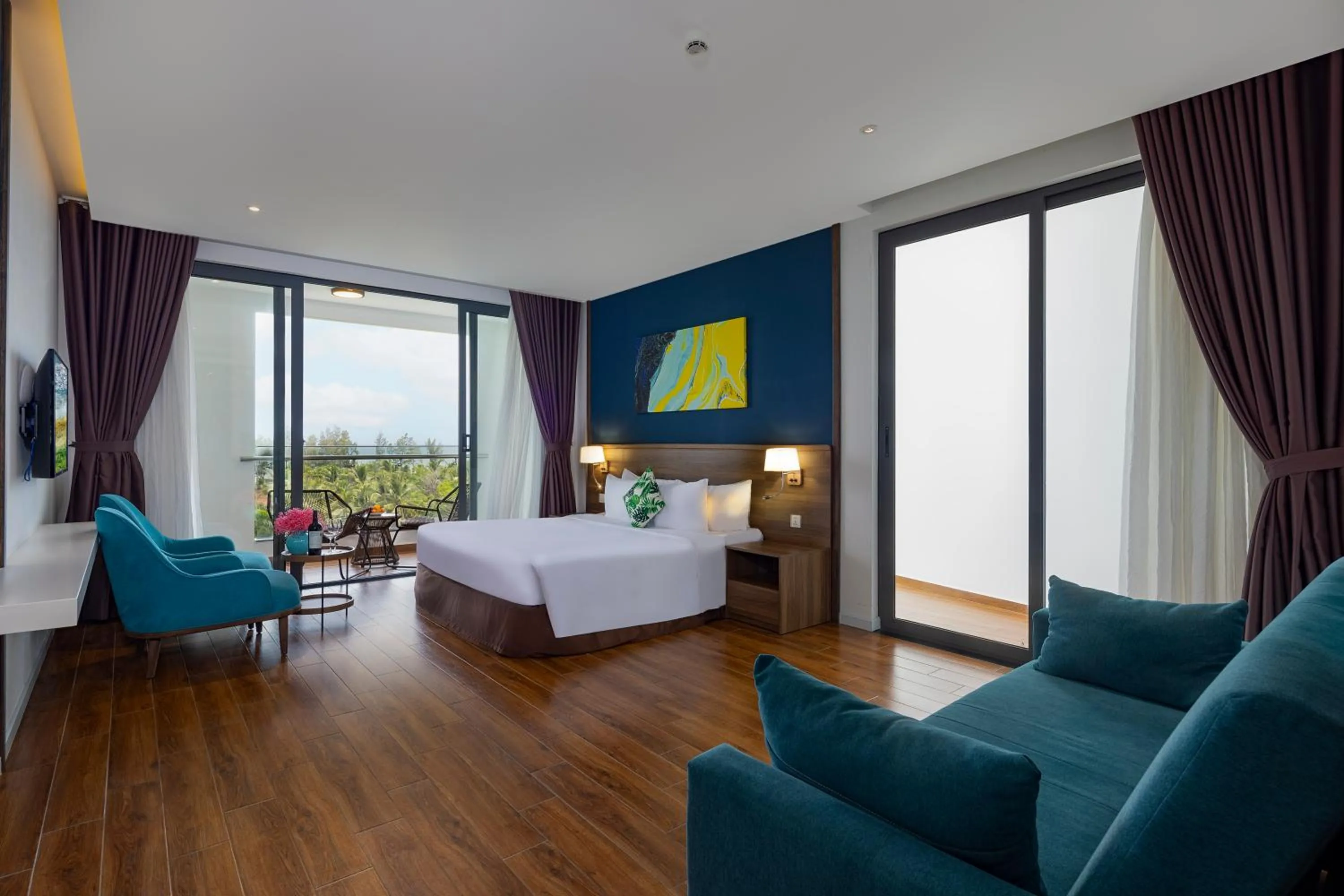 Bedroom, Bed in Le Palmier Ho Tram Resort - Beachfront with Private Beach