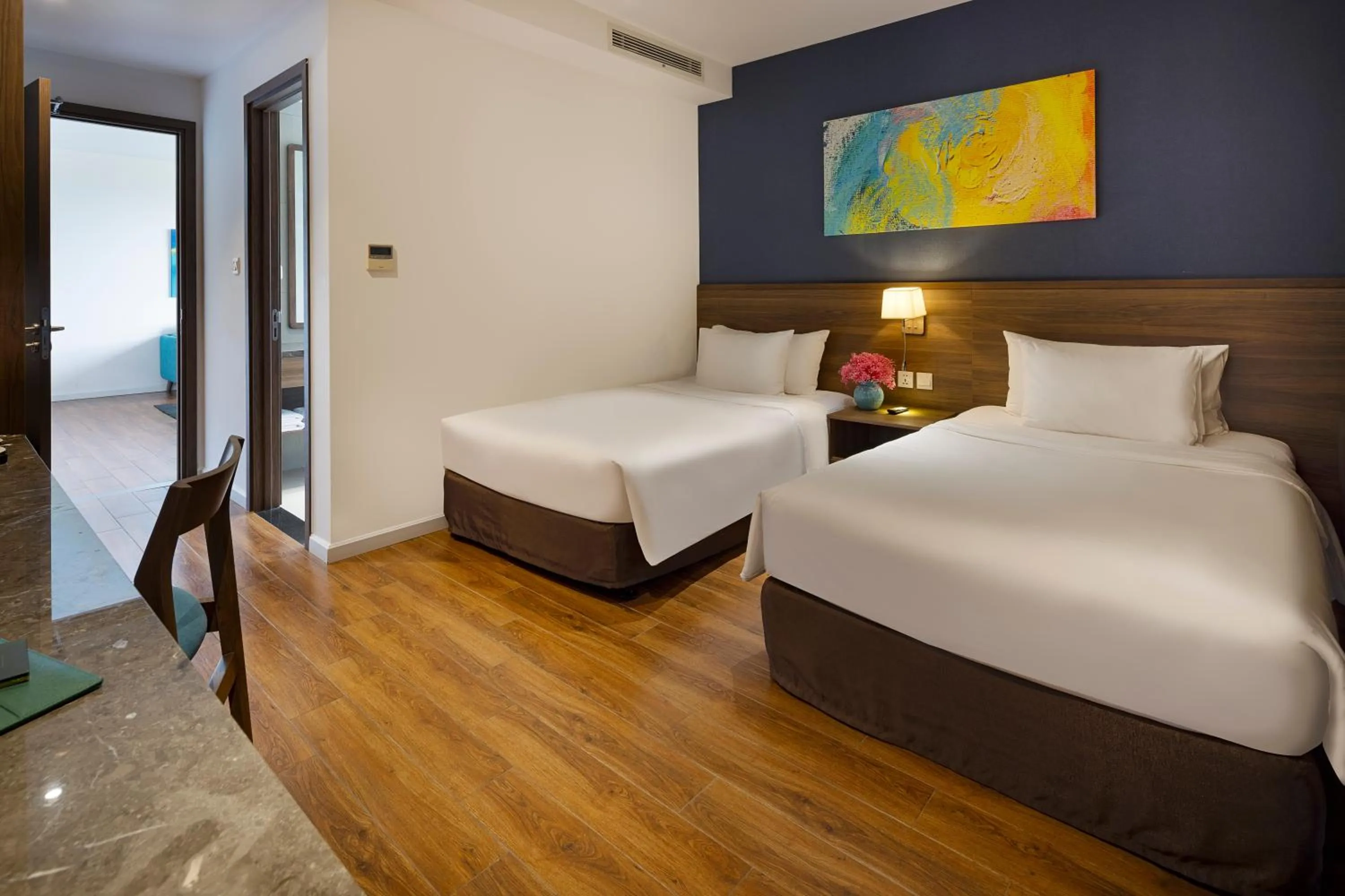 Bedroom, Bed in Le Palmier Ho Tram Resort - Beachfront with Private Beach