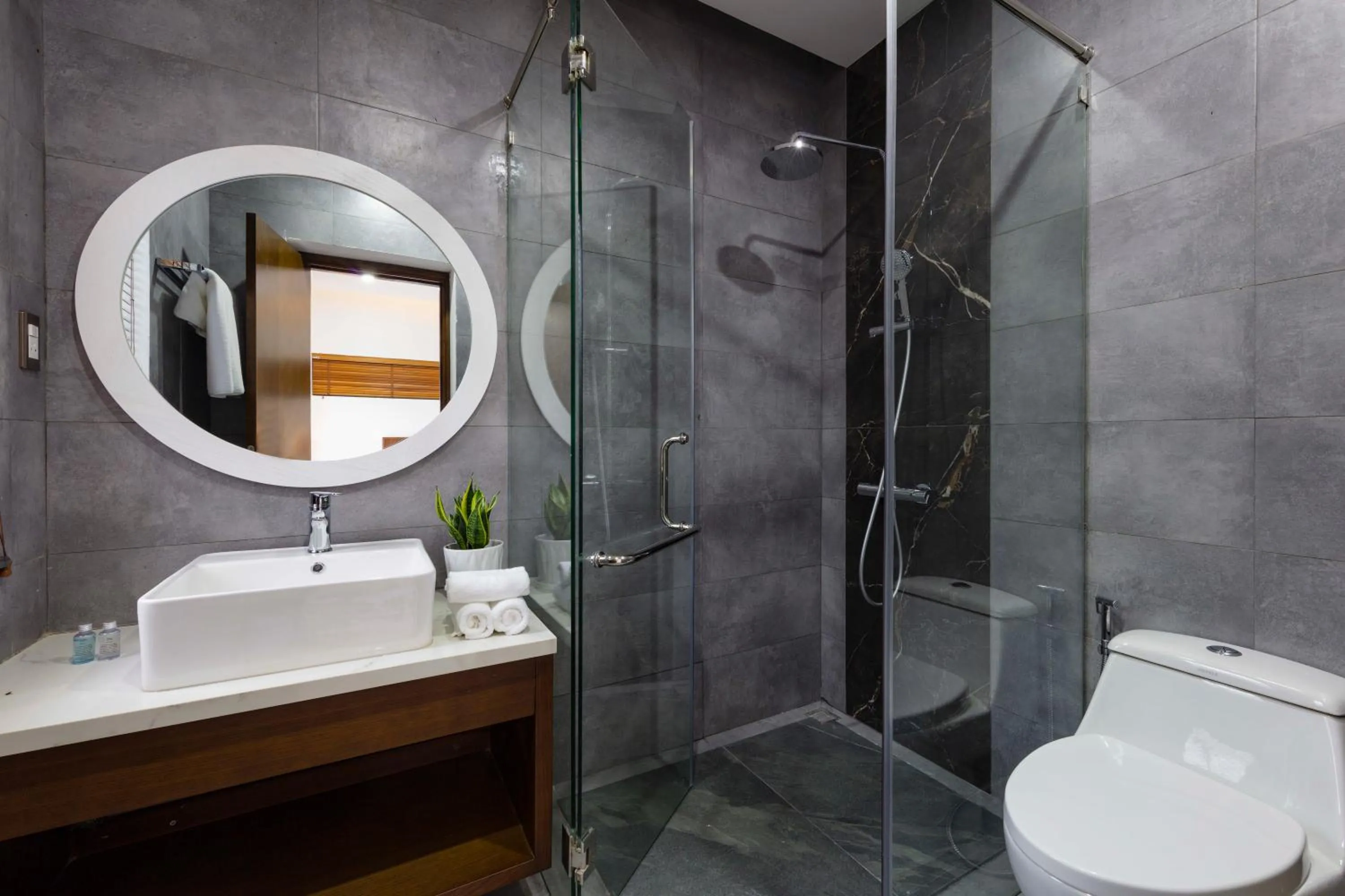 Bathroom in Le Palmier Ho Tram Resort - Beachfront with Private Beach