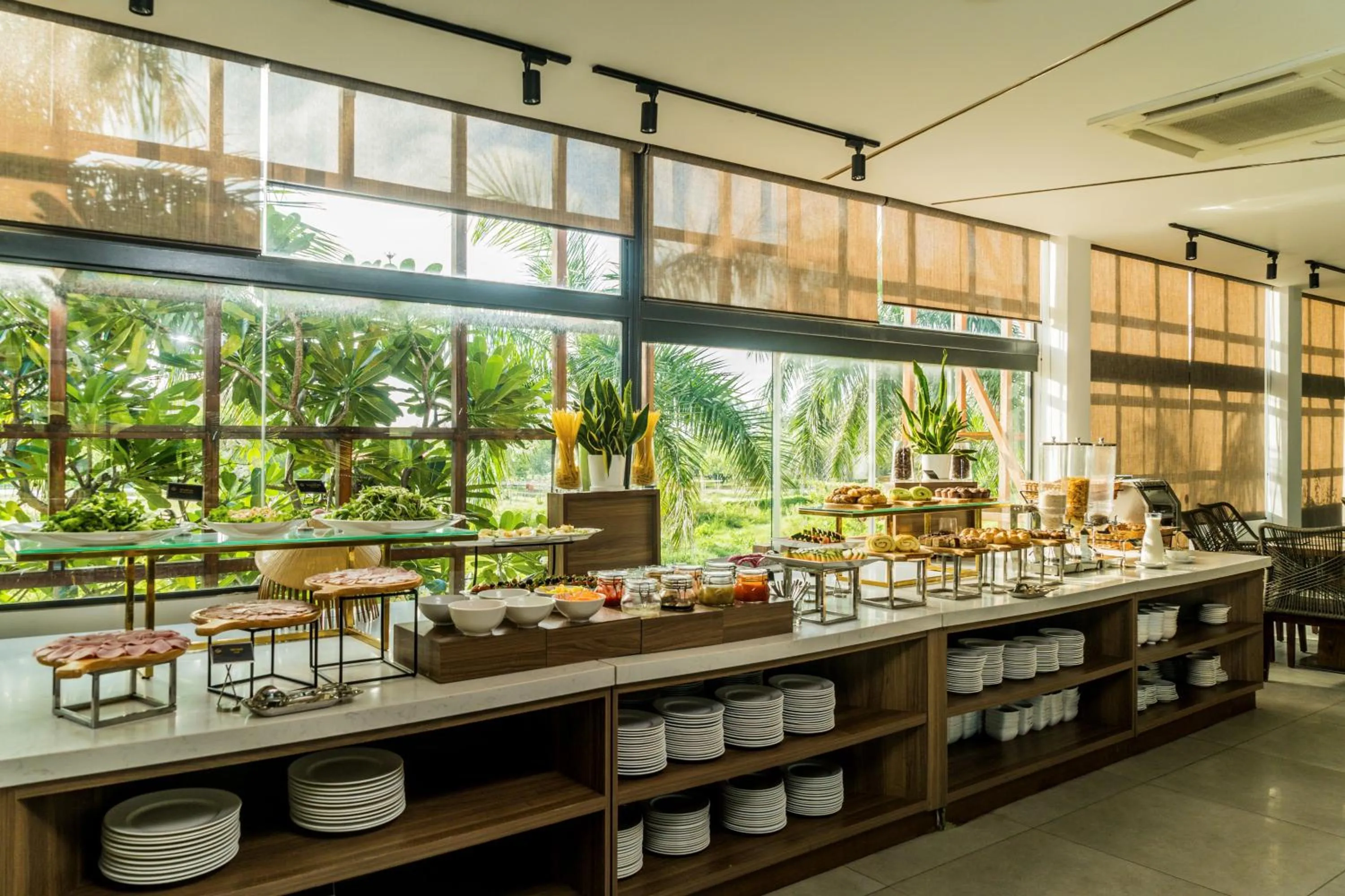 Breakfast in Le Palmier Ho Tram Resort - Beachfront with Private Beach