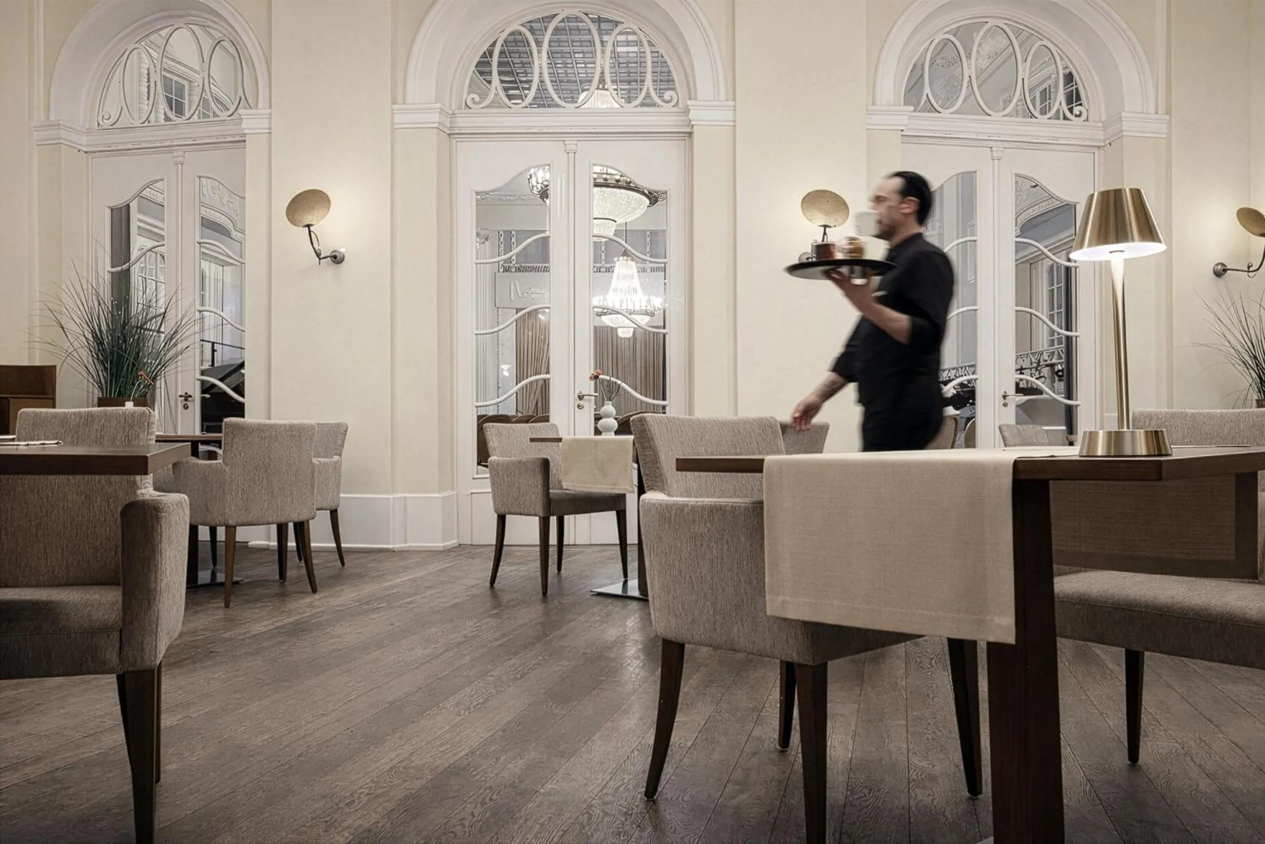 Lounge or bar in ATLANTIC Grand Hotel Travemünde