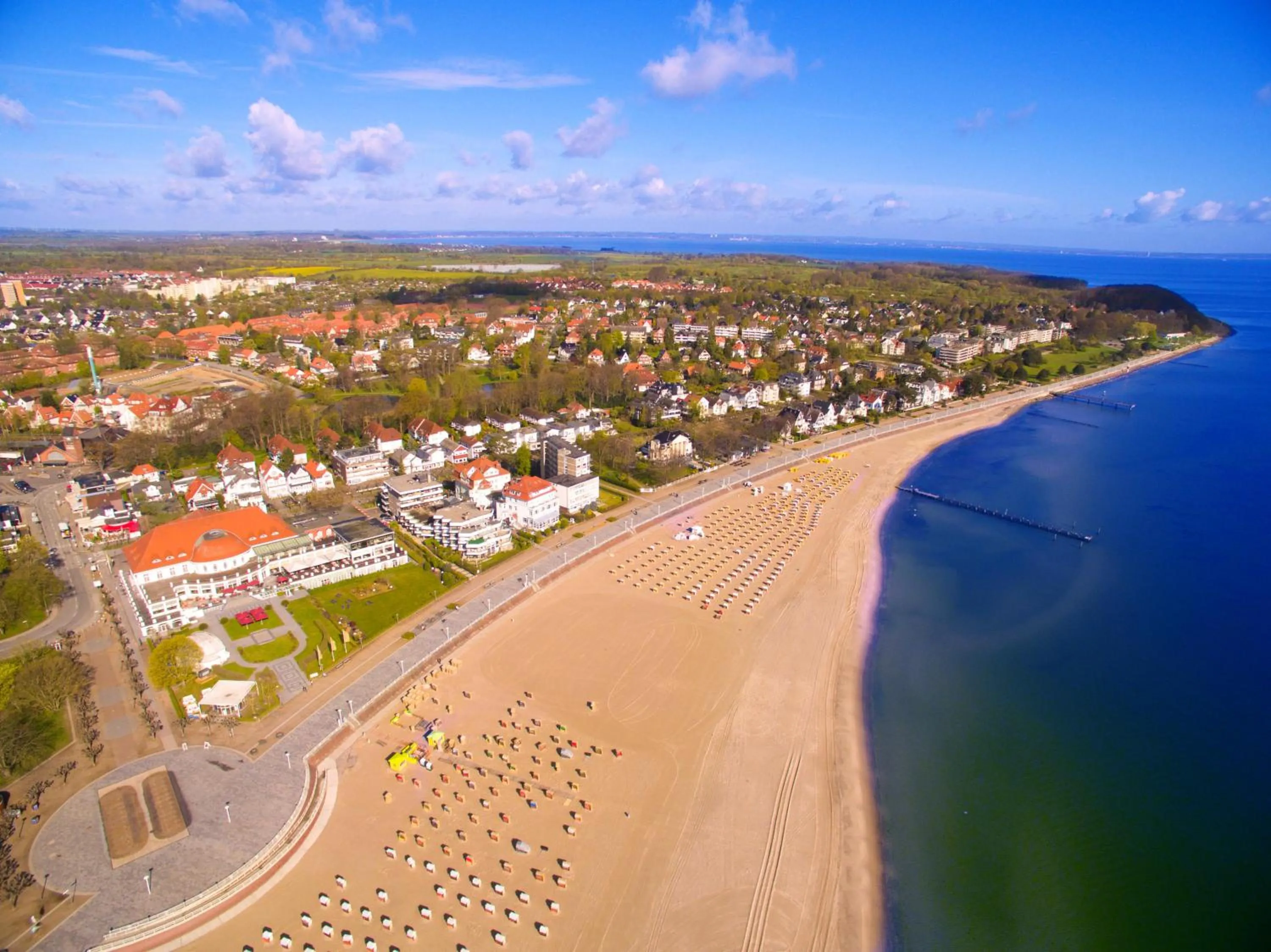 Bird's eye view in ATLANTIC Grand Hotel Travemünde