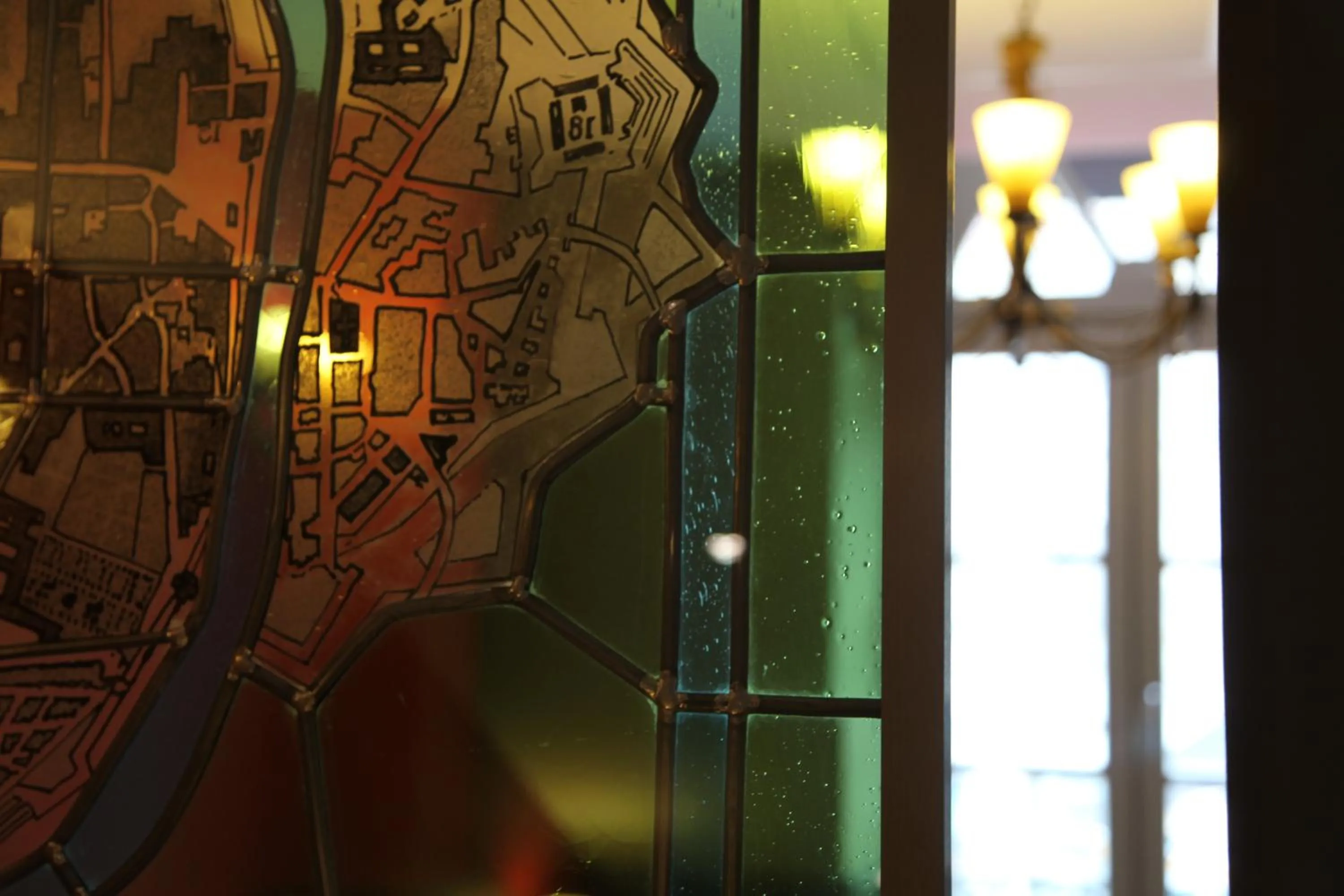 Decorative detail in Hotel Vauban