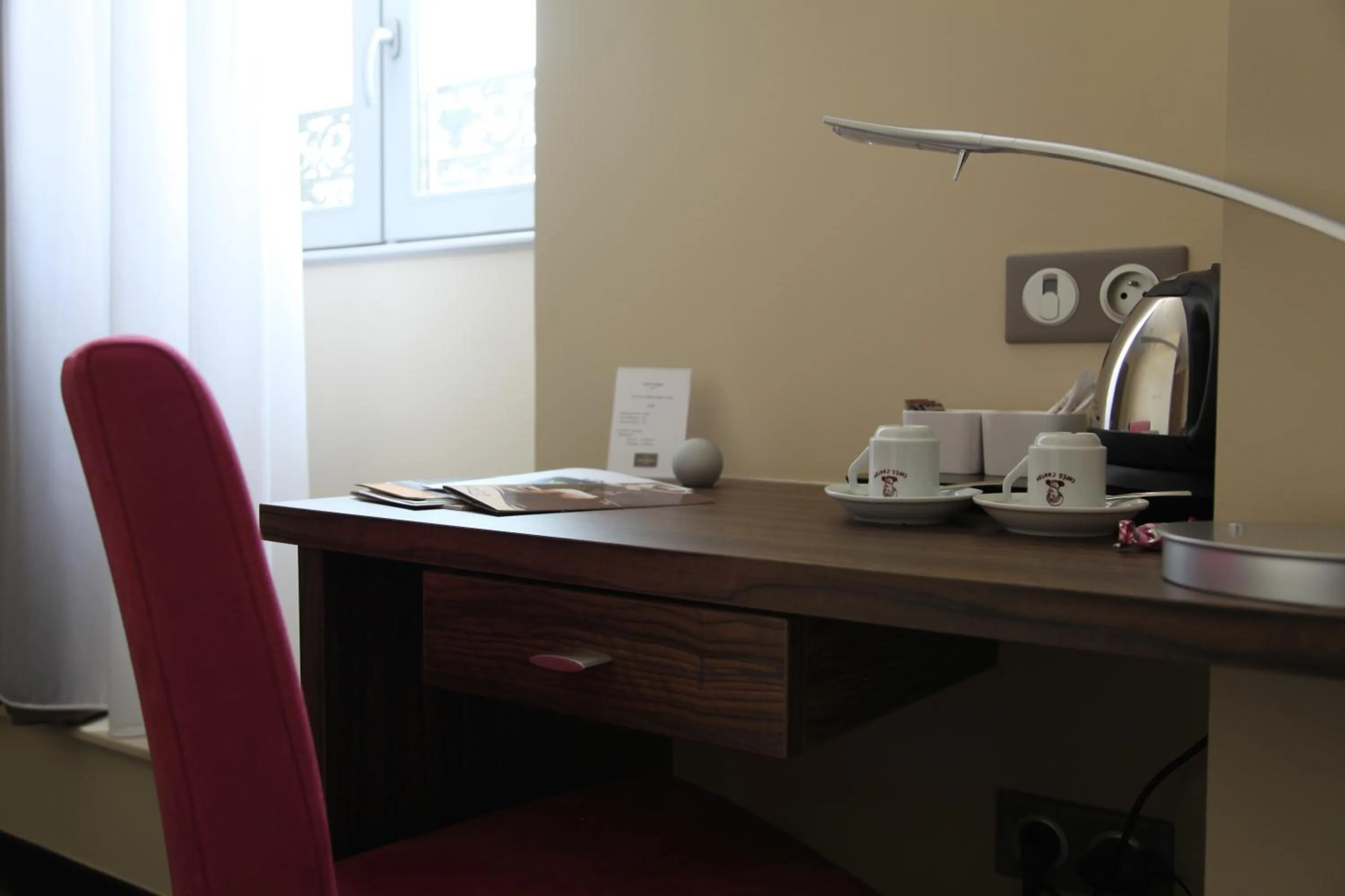 Seating area in Hotel Vauban