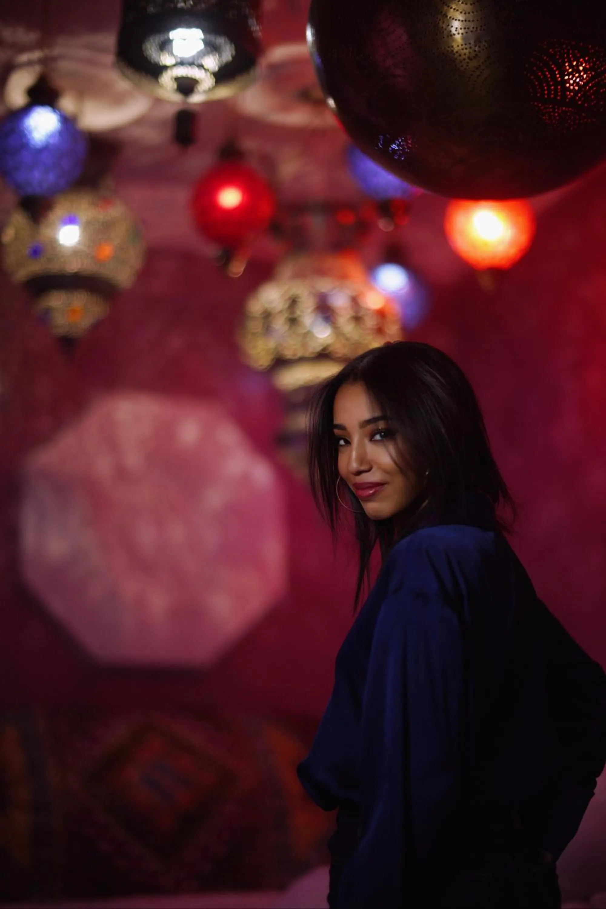 Bed in Riad Persephone