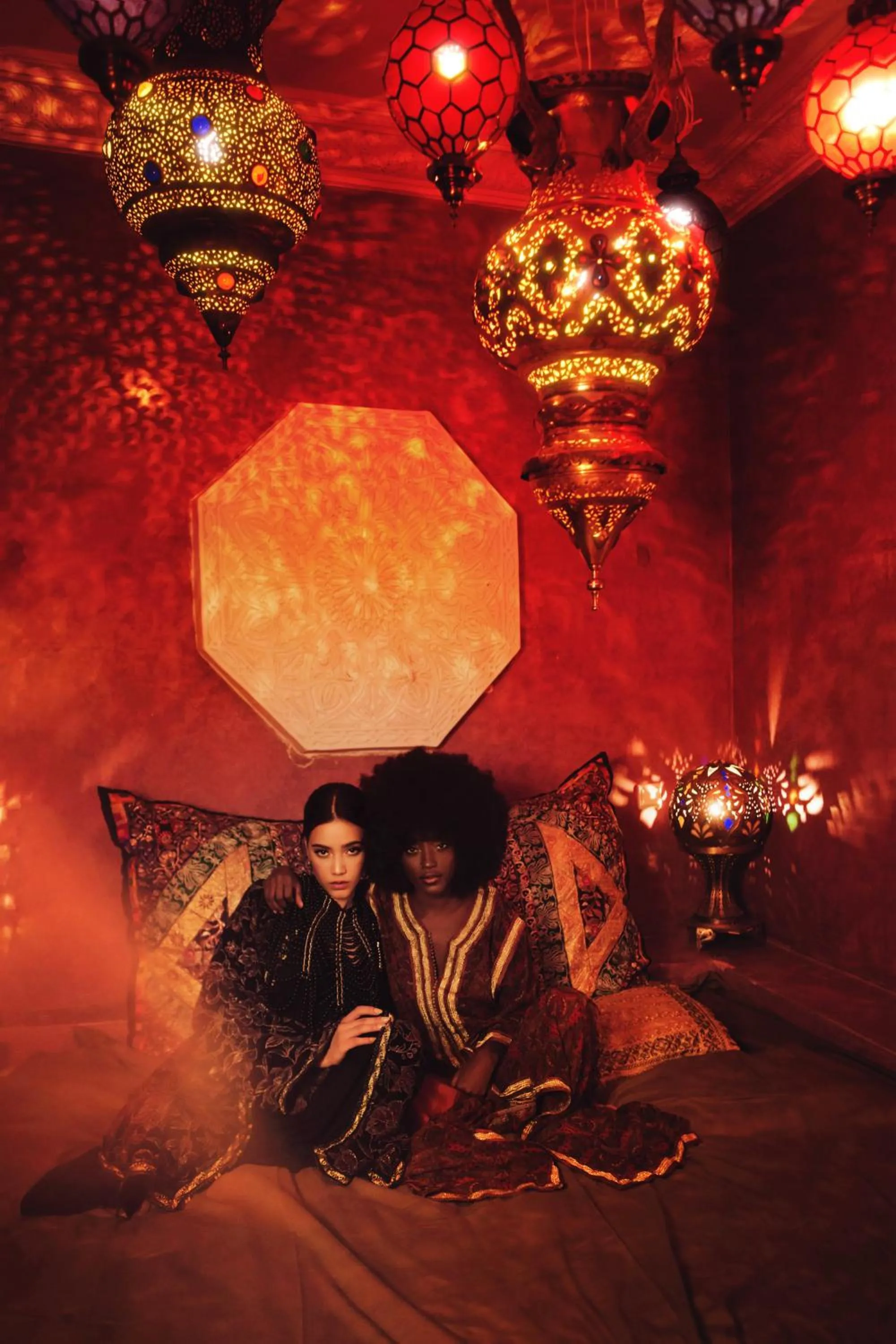 Bed in Riad Persephone