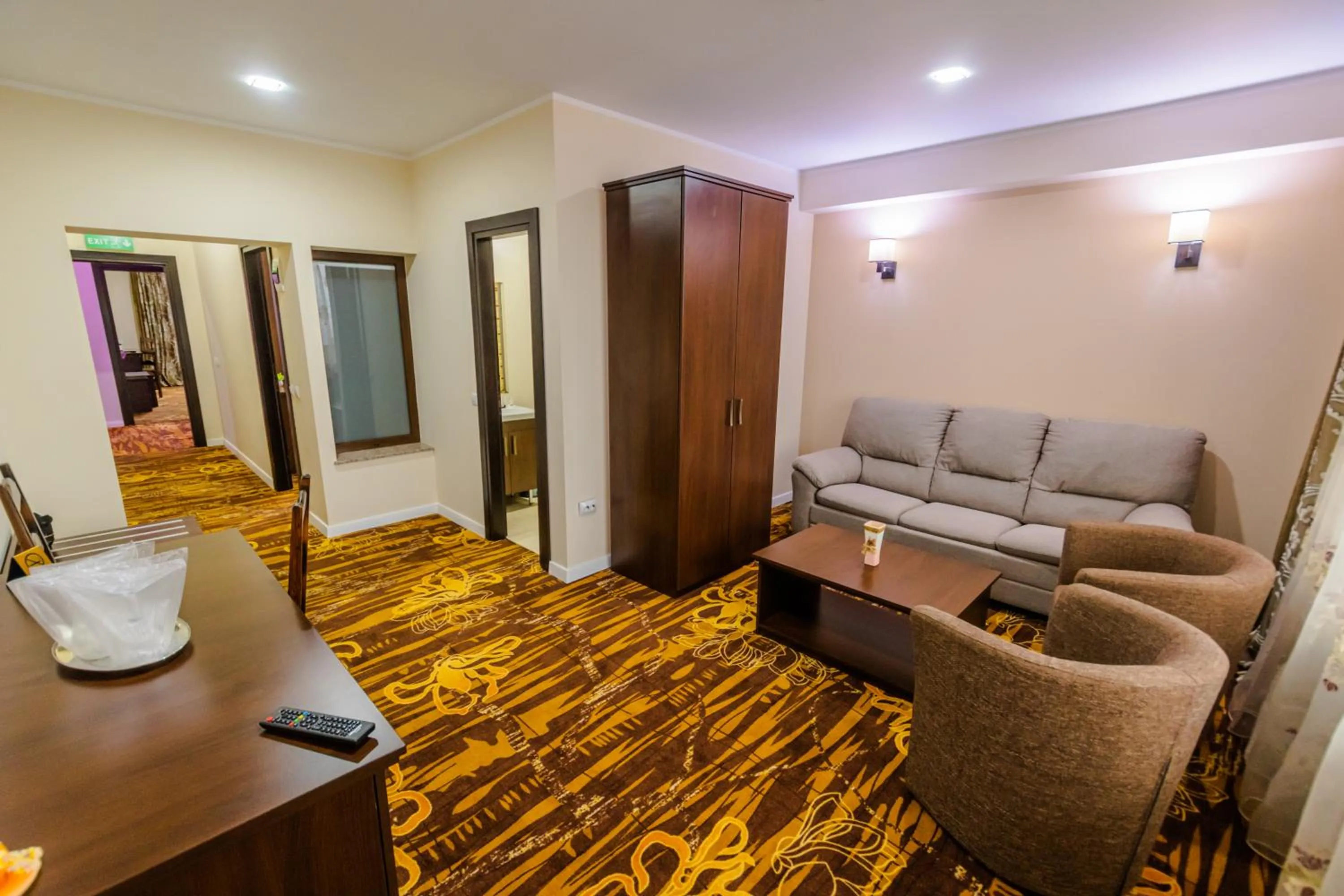 Living room in Hostel Parc