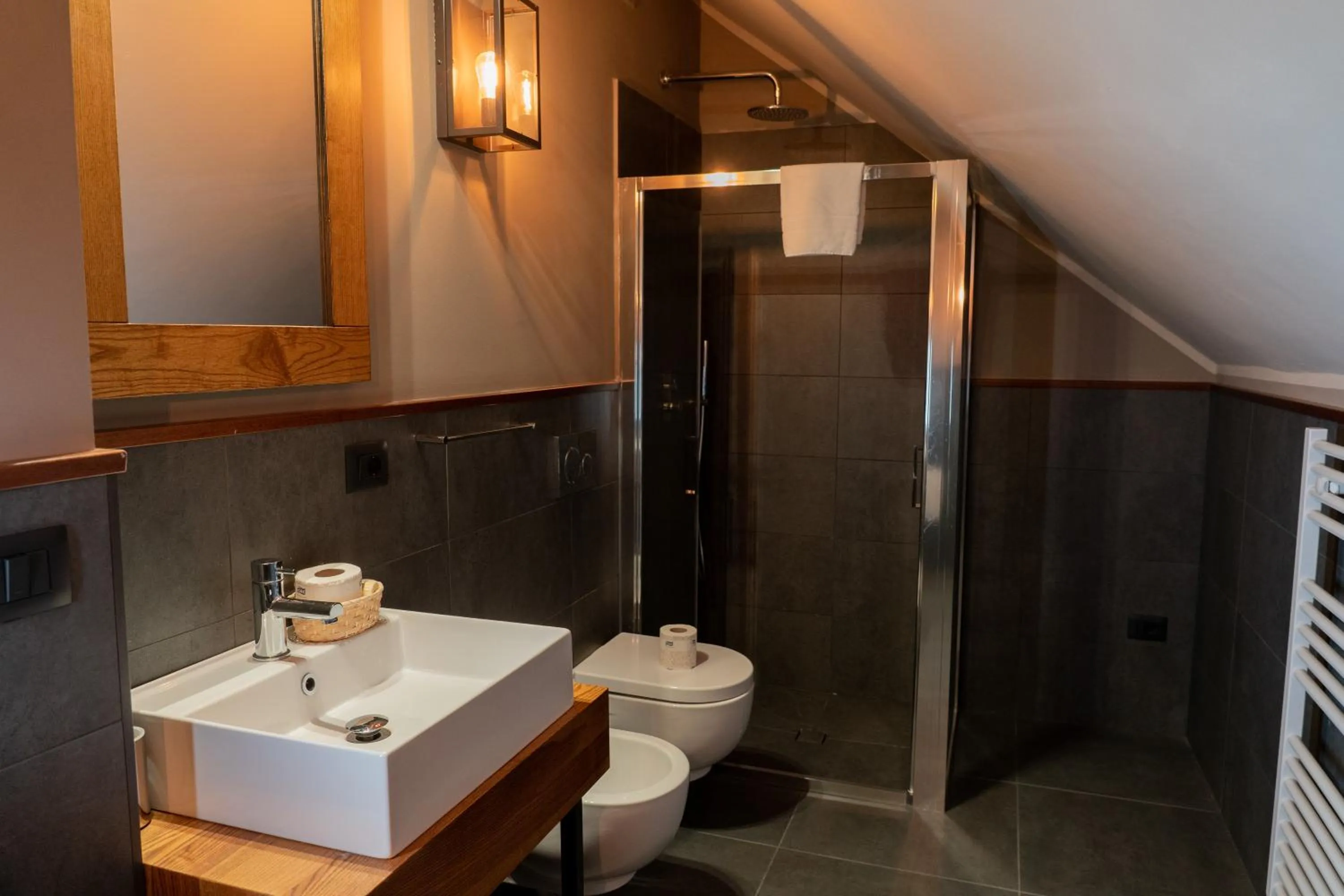 Shower in Chalet Everest - Luxury Apartments