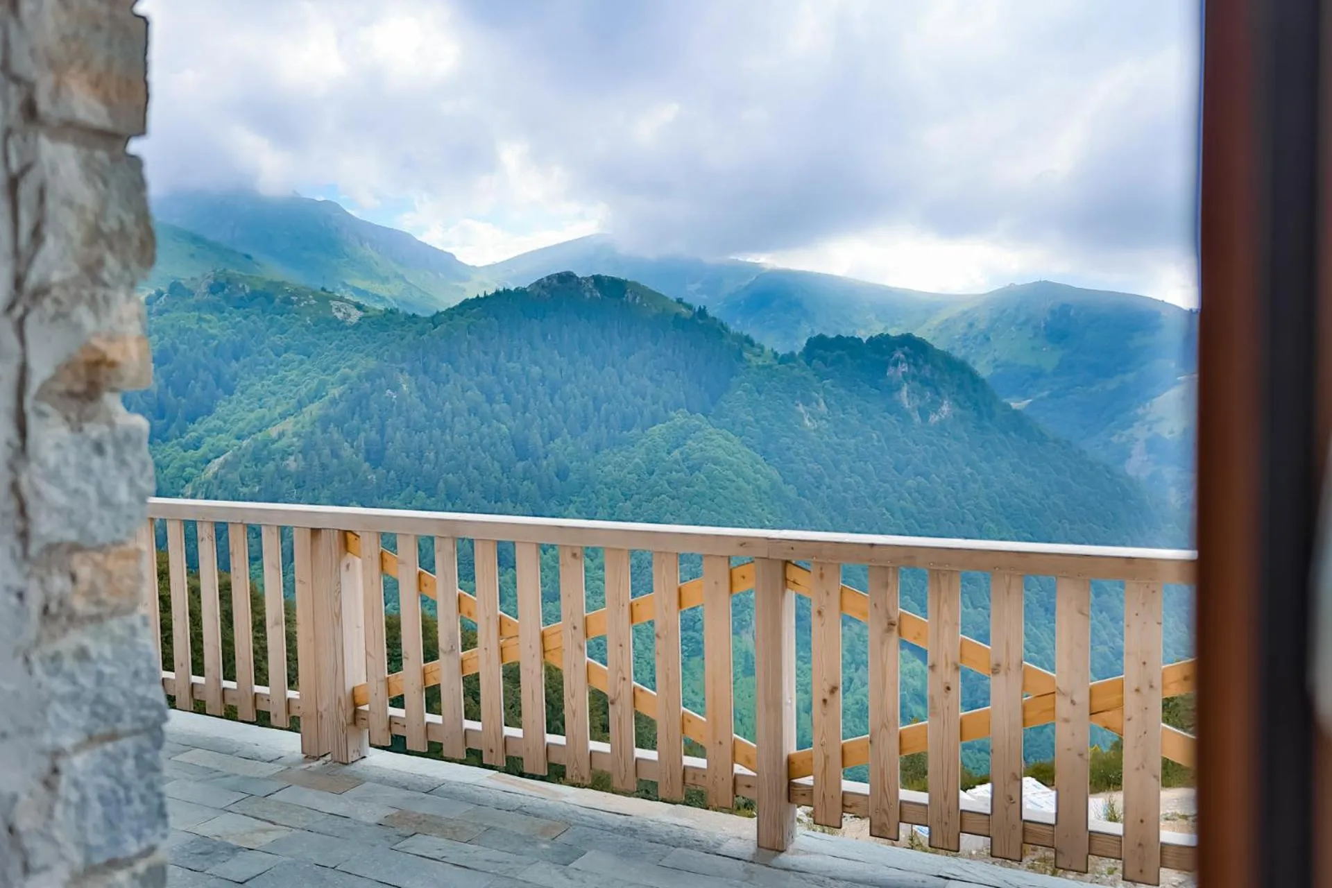 Balcony/Terrace in Chalet Everest - Luxury Apartments