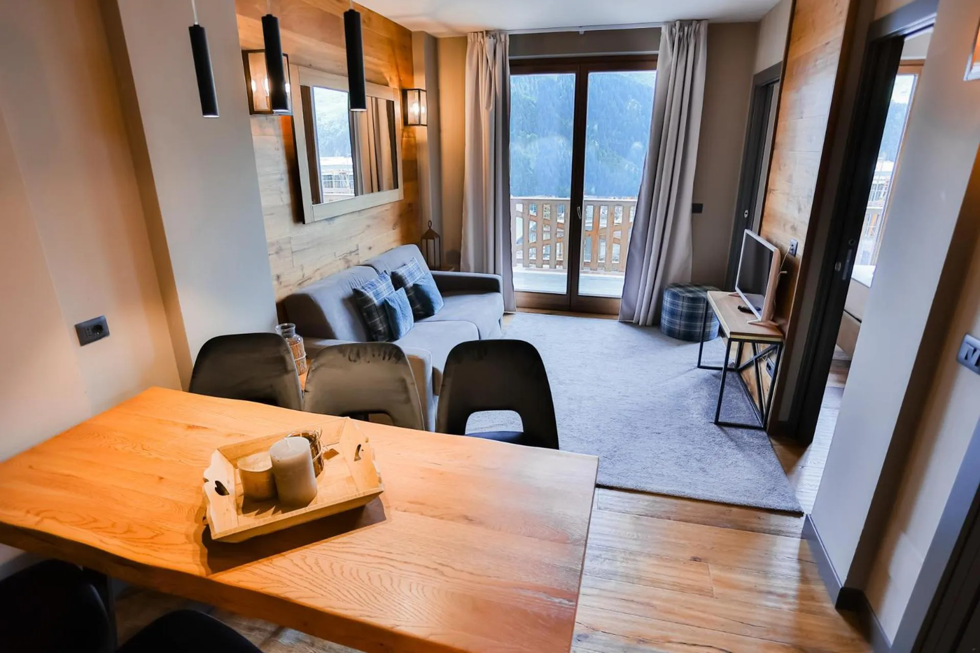 Living room in Chalet Everest - Luxury Apartments