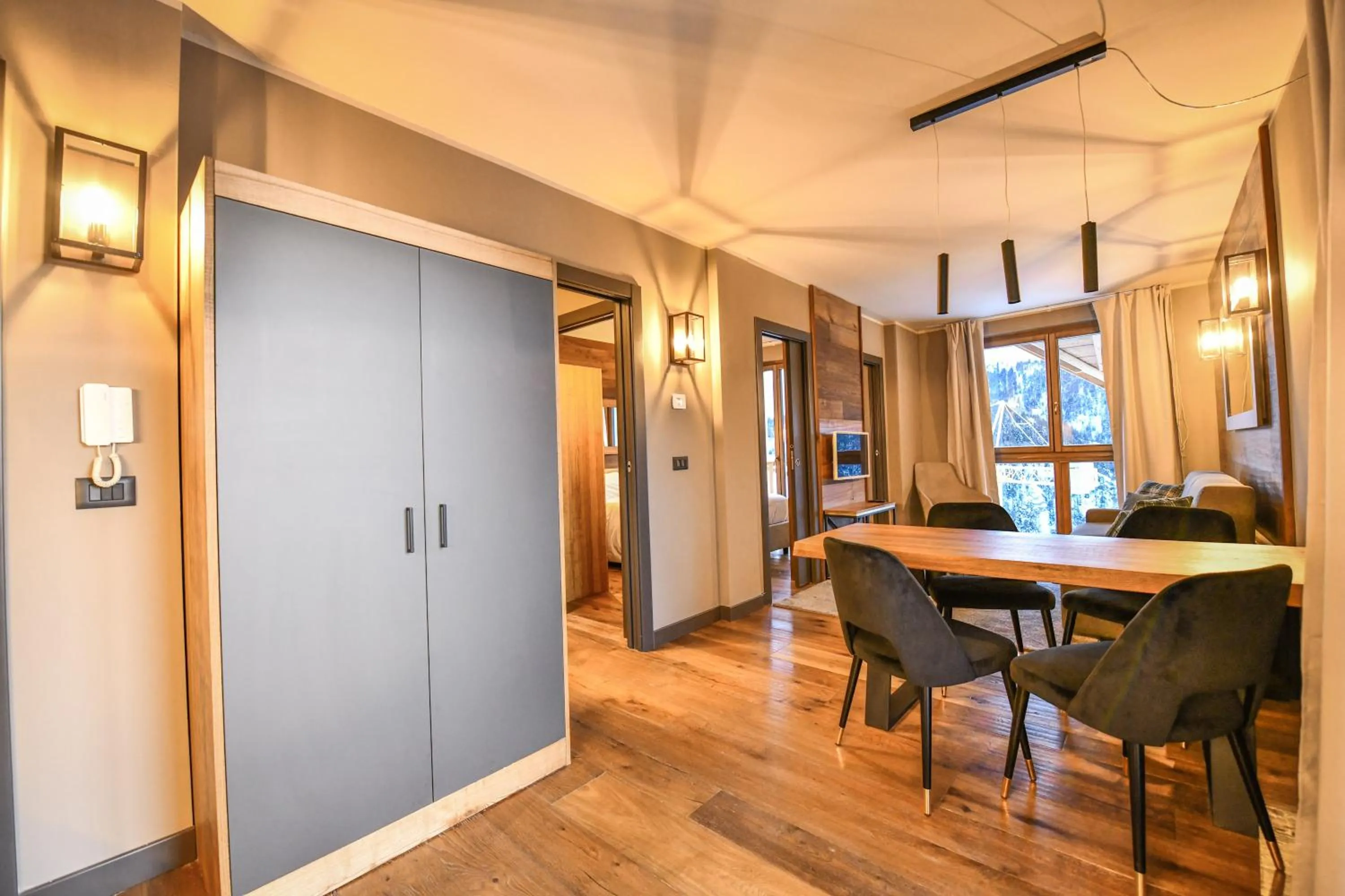 Living room in Chalet Everest - Luxury Apartments