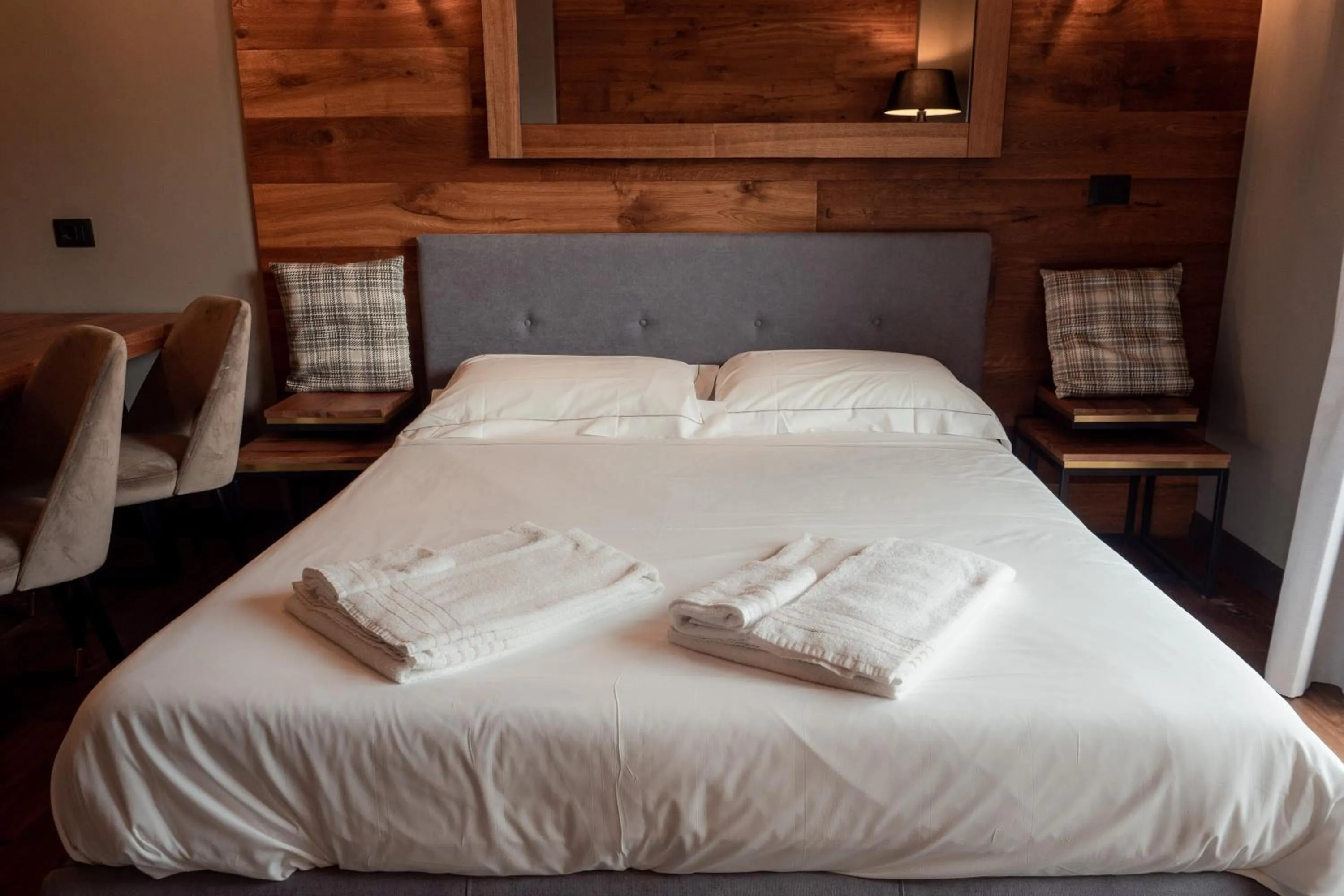 Bed in Chalet Everest - Luxury Apartments