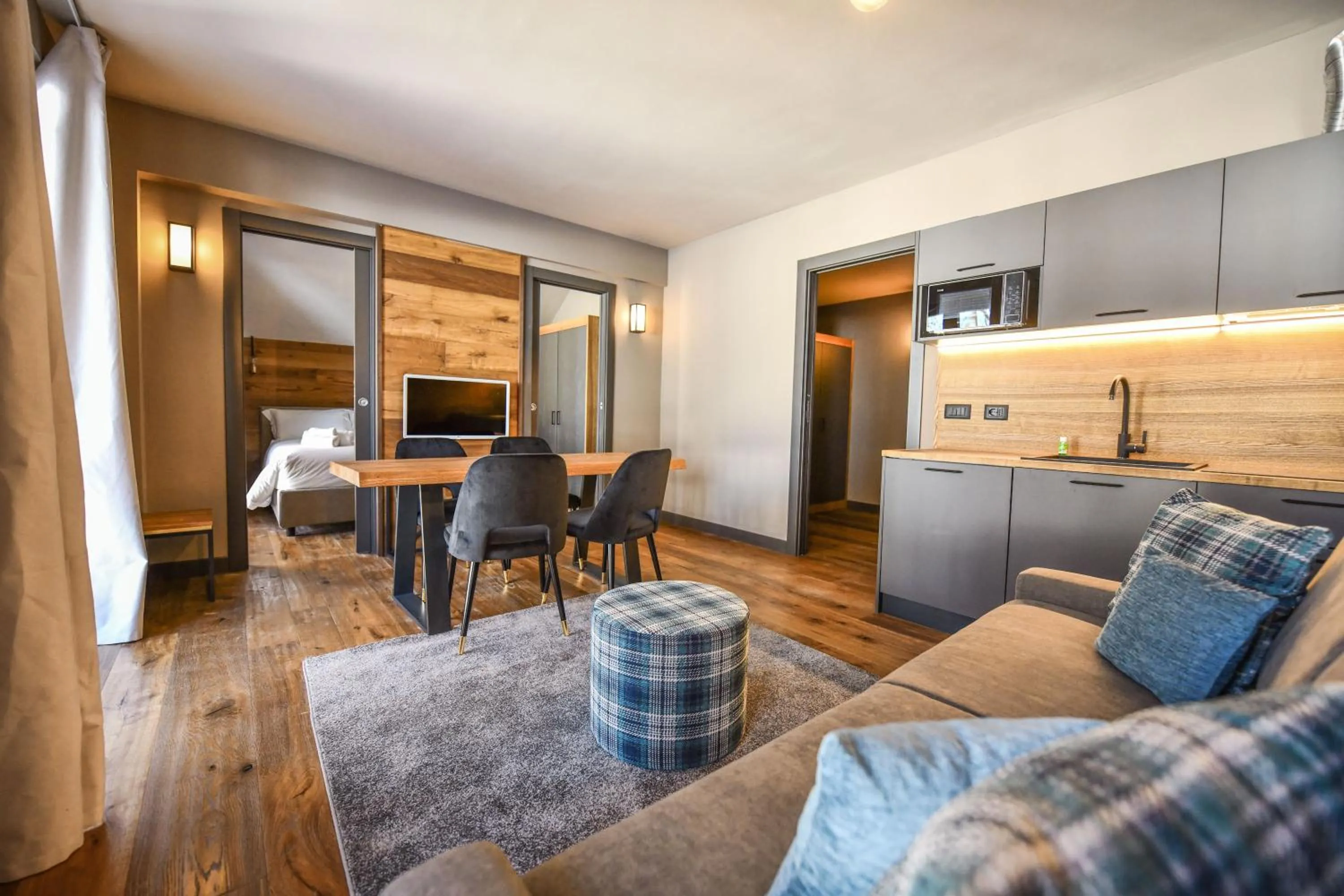 Living room in Chalet Everest - Luxury Apartments