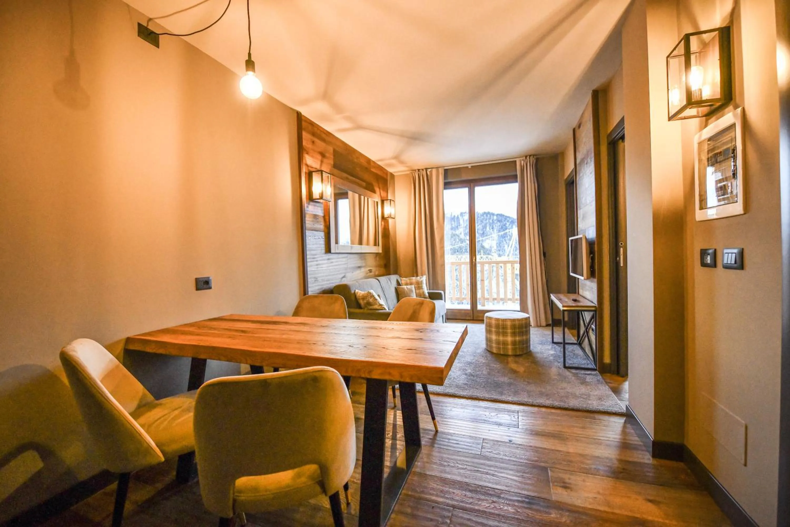 Living room in Chalet Everest - Luxury Apartments