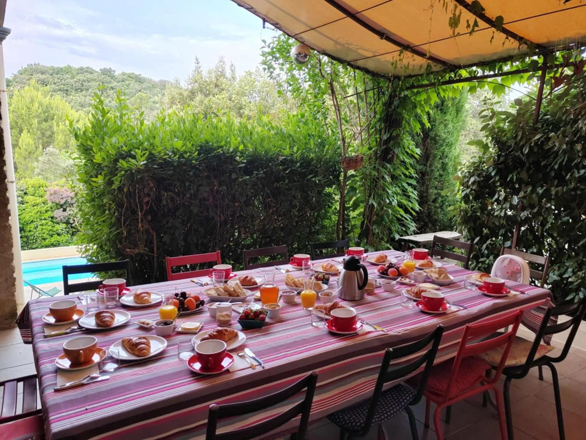 Breakfast in Le Clos des Chênes