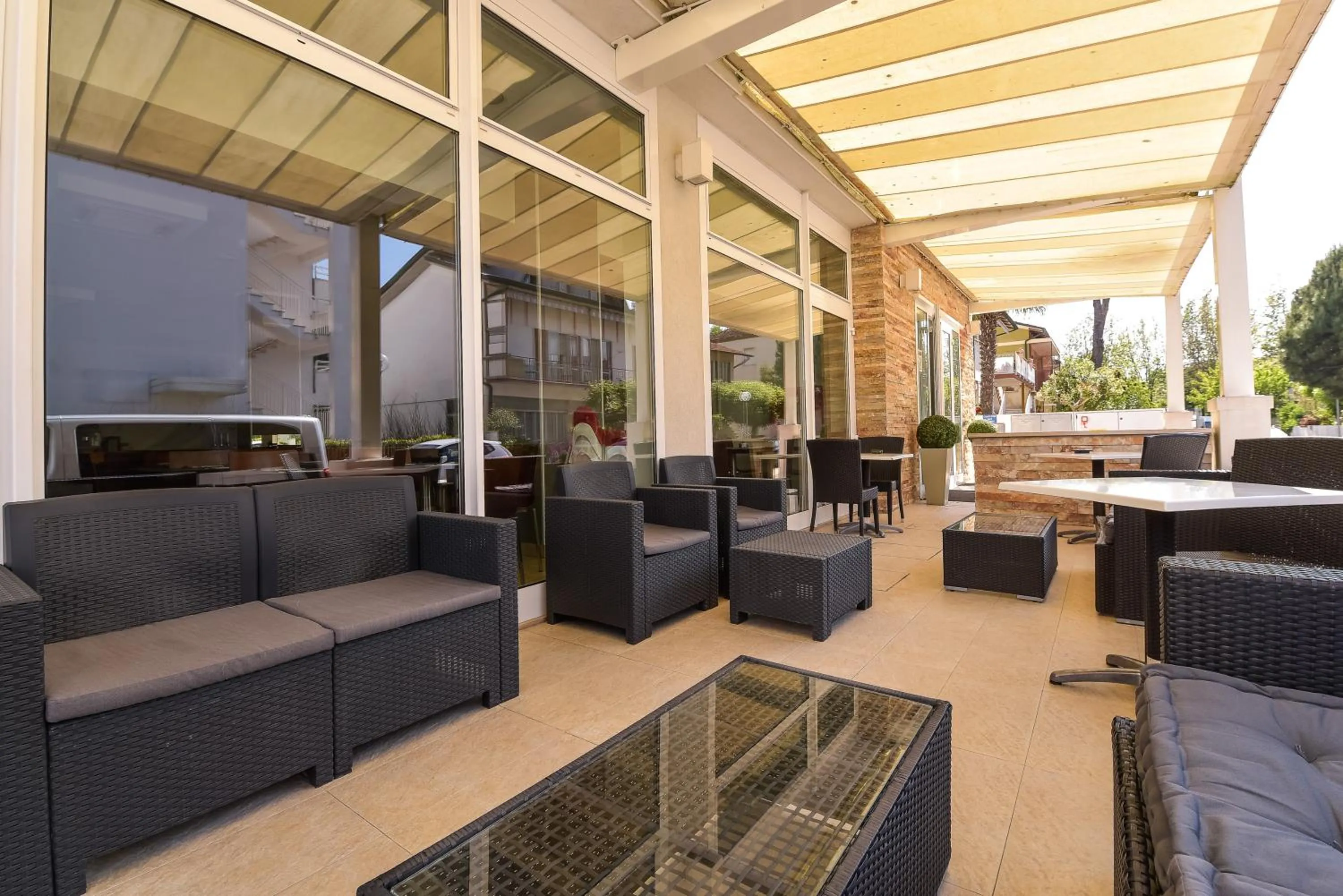 Balcony/Terrace in HOTEL DIAMANTE