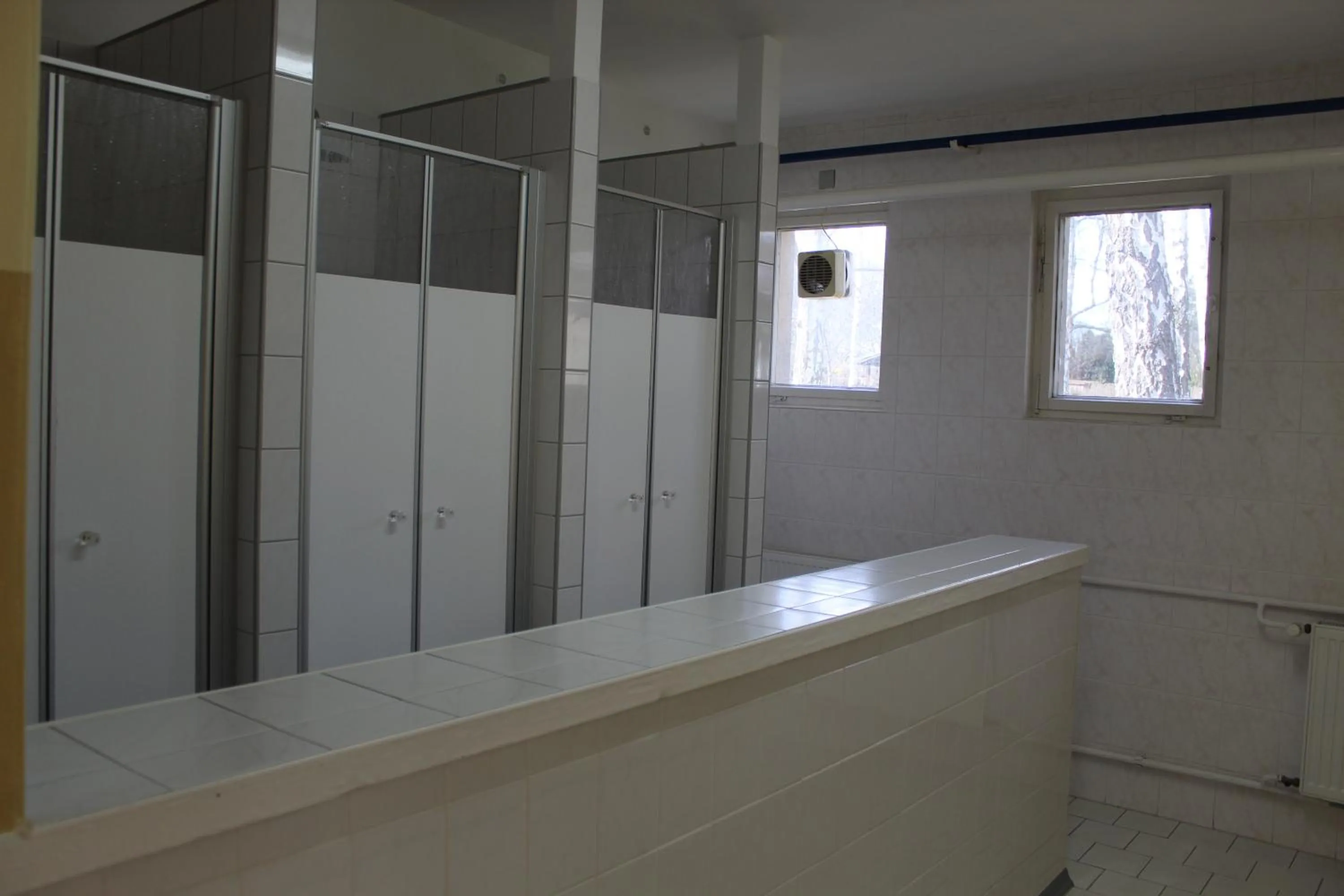 Shower in Pension Schwalbenweg