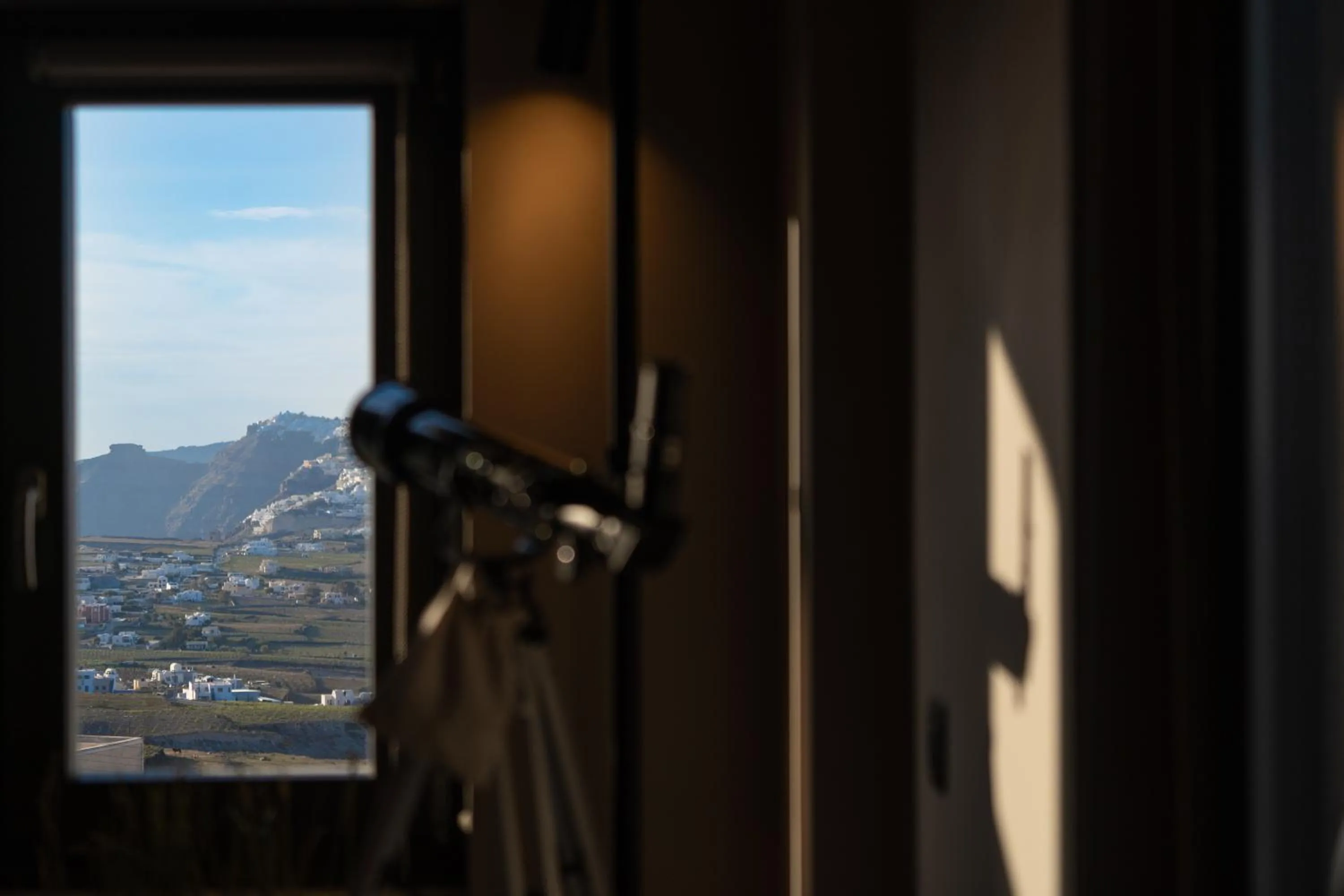 Natural landscape in Apikia Santorini