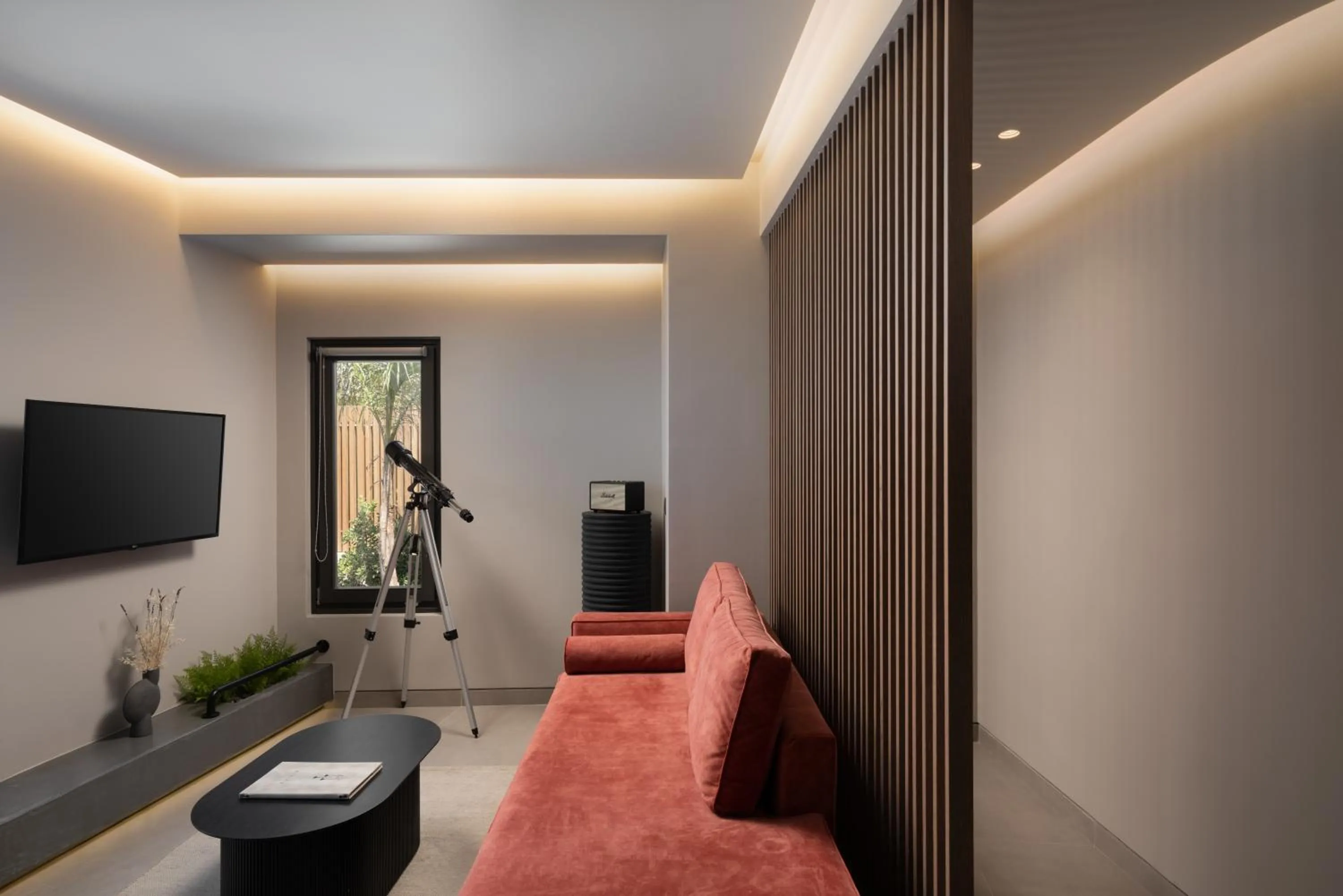 Bed in Apikia Santorini