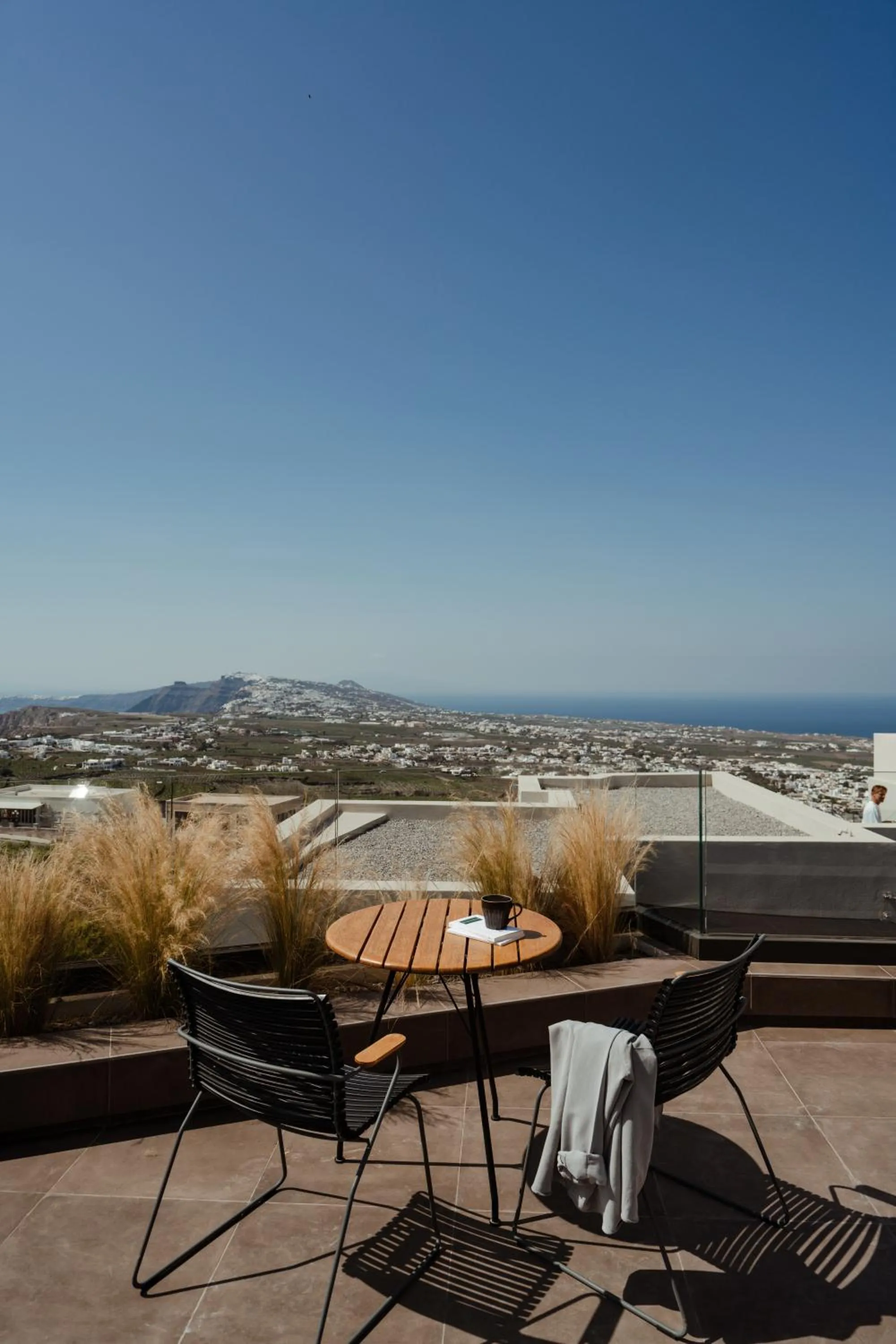 Patio in Apikia Santorini